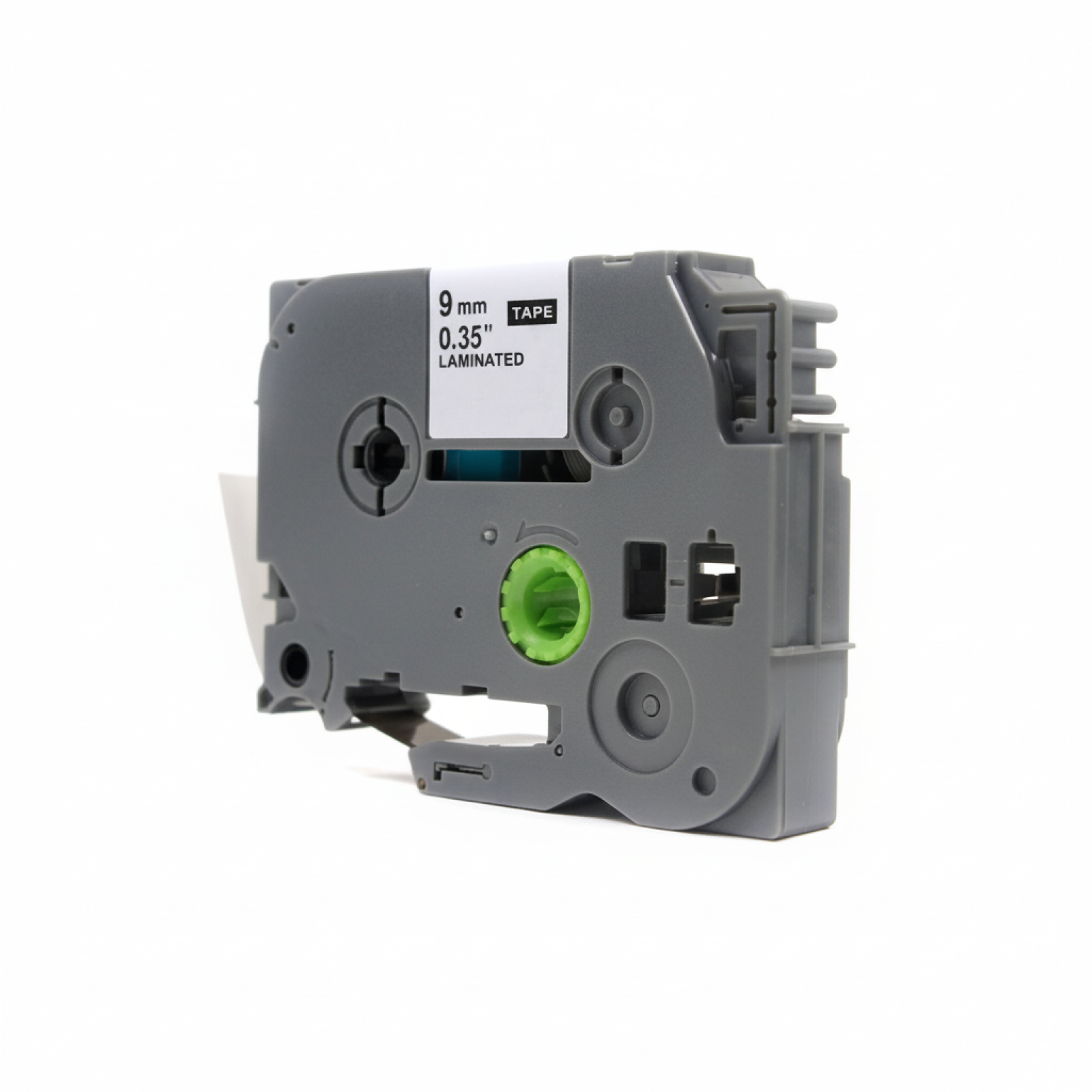 Compatible Ribbon TZe-S221 for Brother (TZe-S221) (White) (9 mm, 8 m, White)