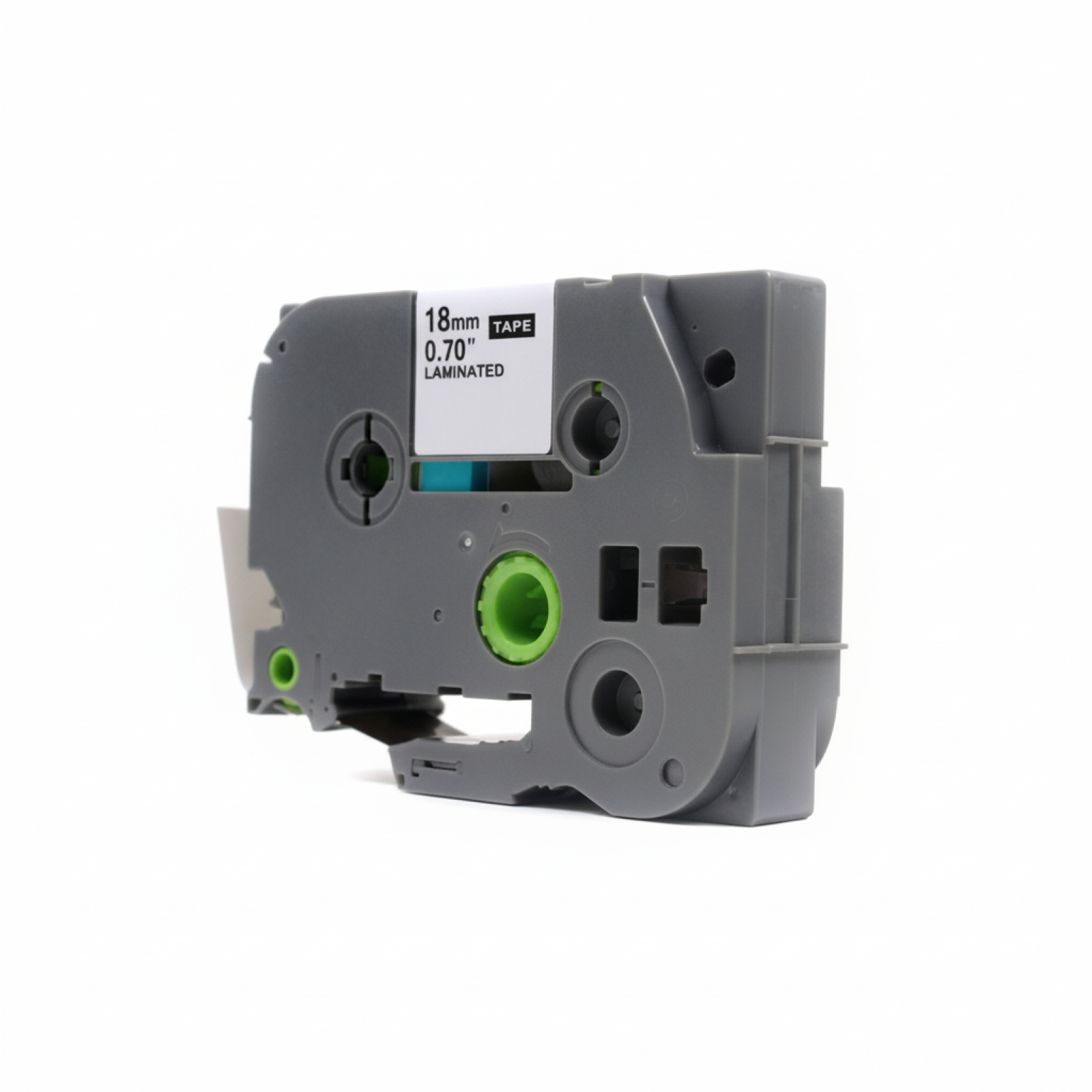 Compatible Ribbon TZe-741 for Brother (TZe-741) (Green) (18 mm, 8 m, Green)