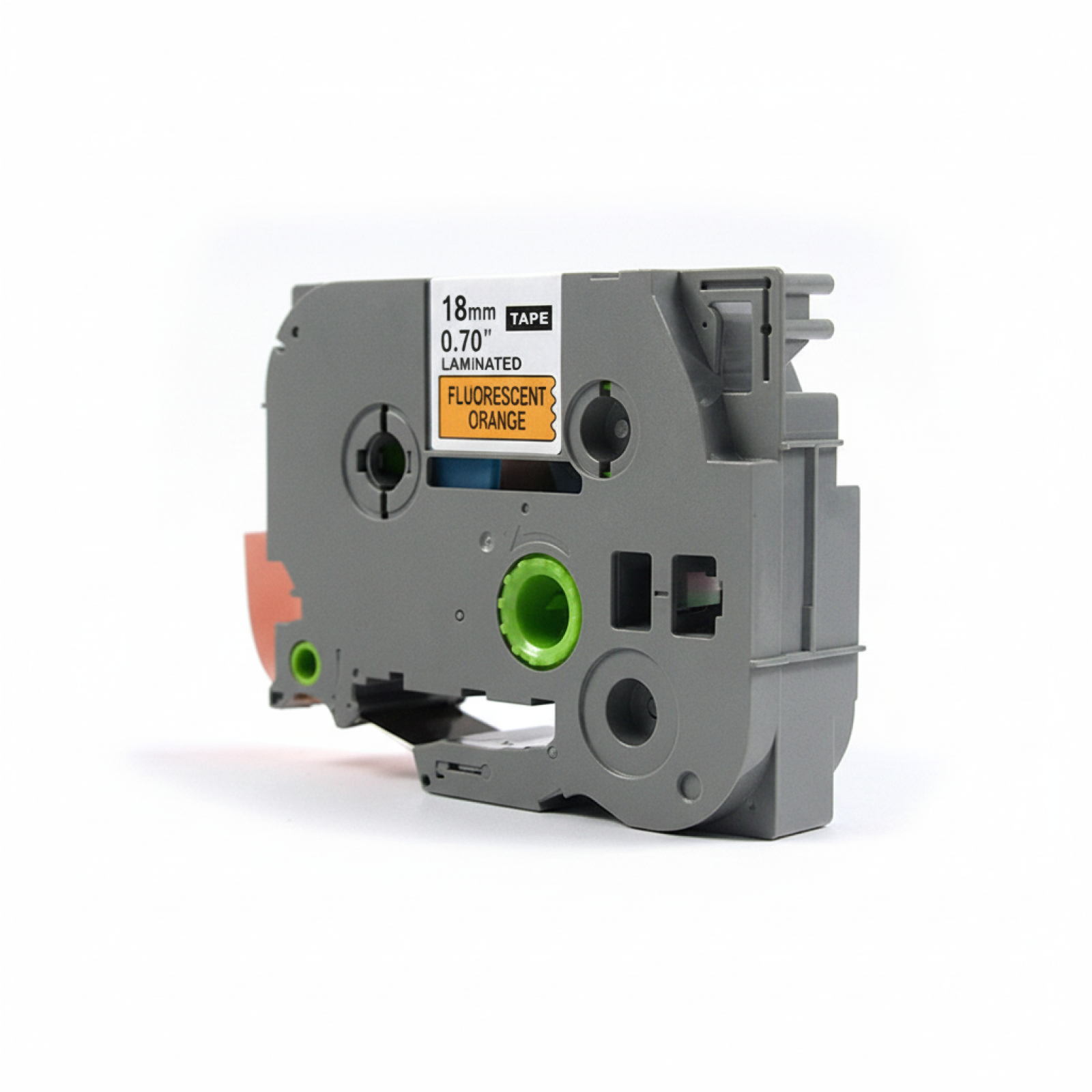 Compatible Ribbon TZe-B41 for Brother (TZe-B41) (Orange) (18 mm, 8 m, Orange)