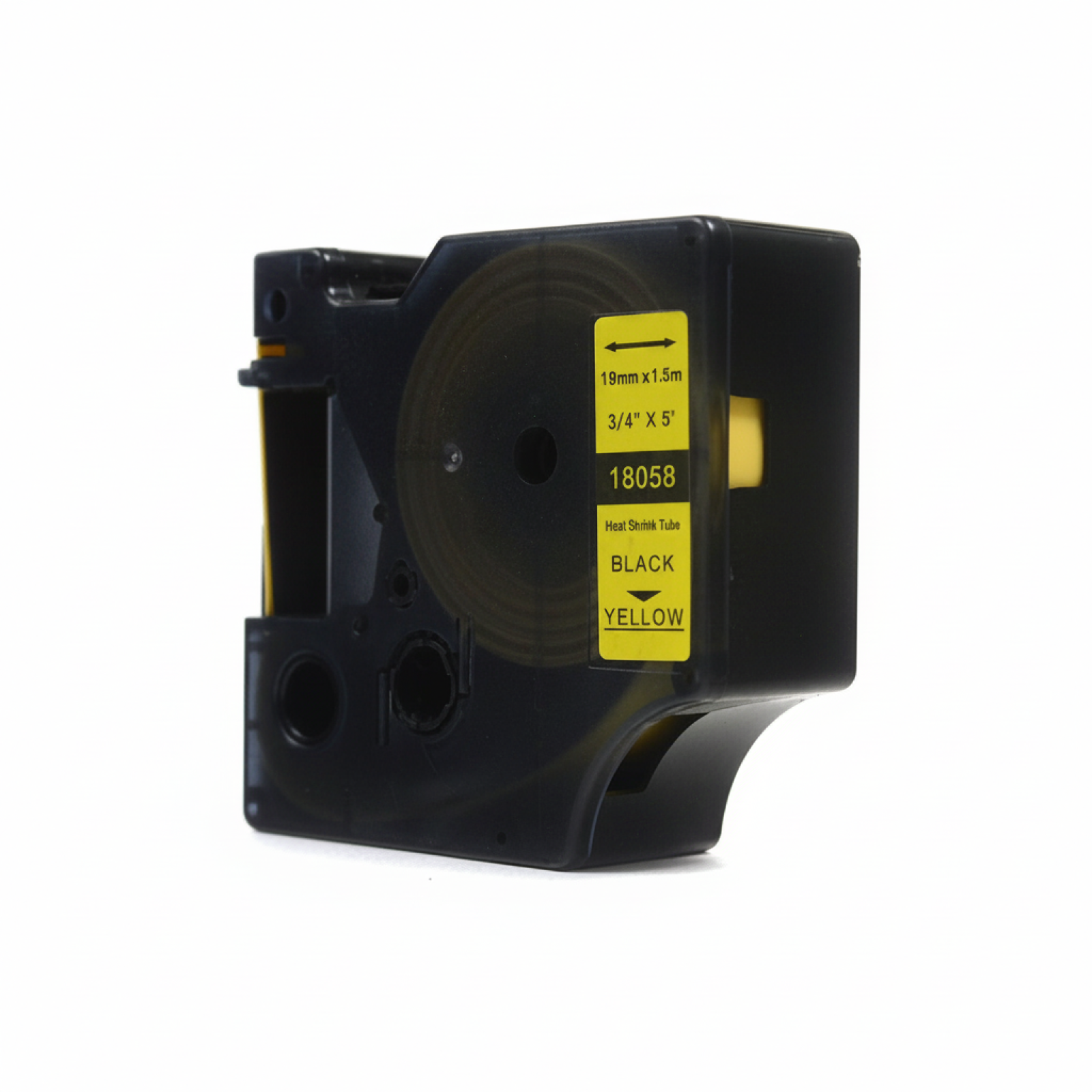 Compatible Heat Shrink Tube 18058 for DYMO (18058) (Yellow) (19 mm, 1,5 m, Yellow)