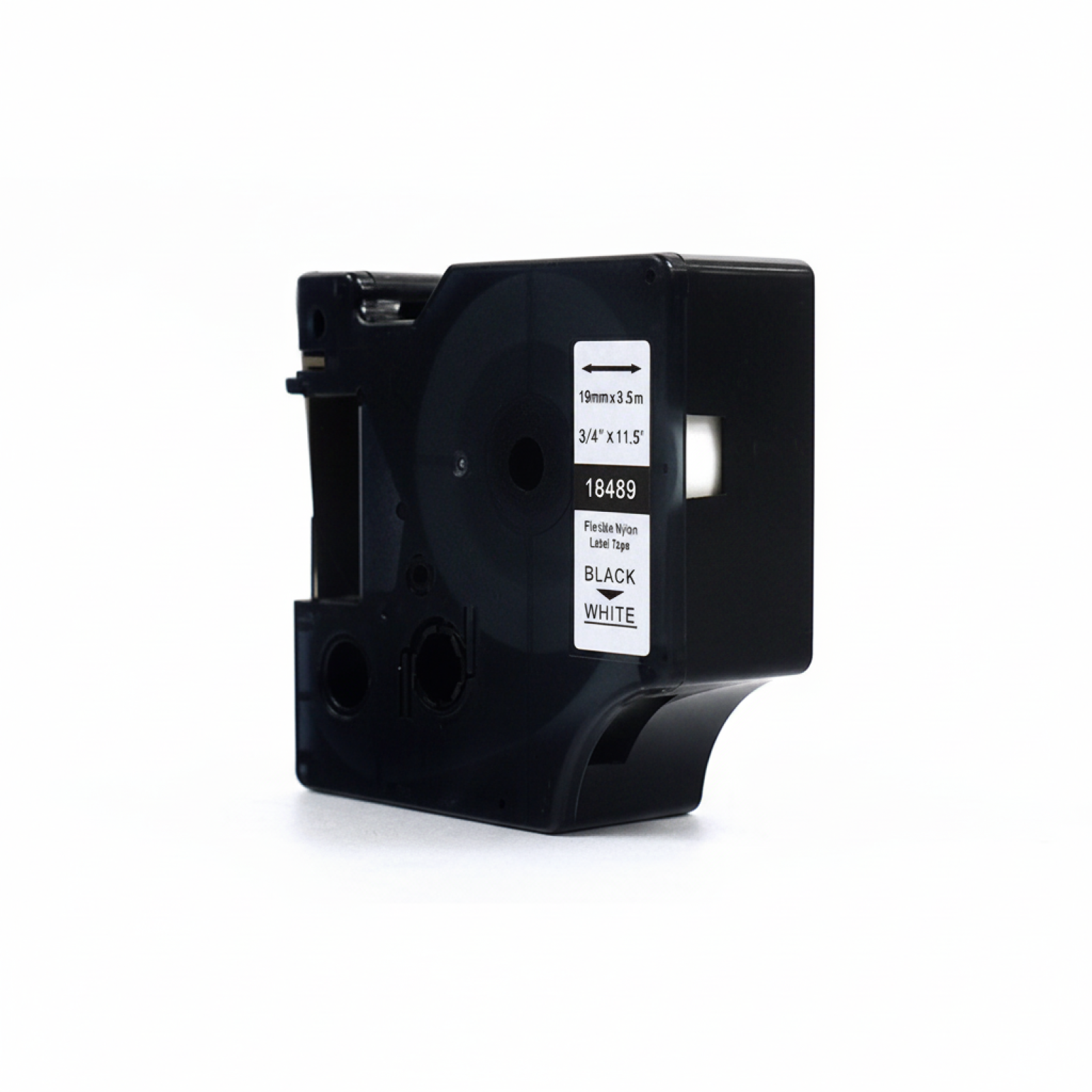 Compatible Ribbon 18489 for DYMO (18489) (White) (19 mm, 3,5 m, White)