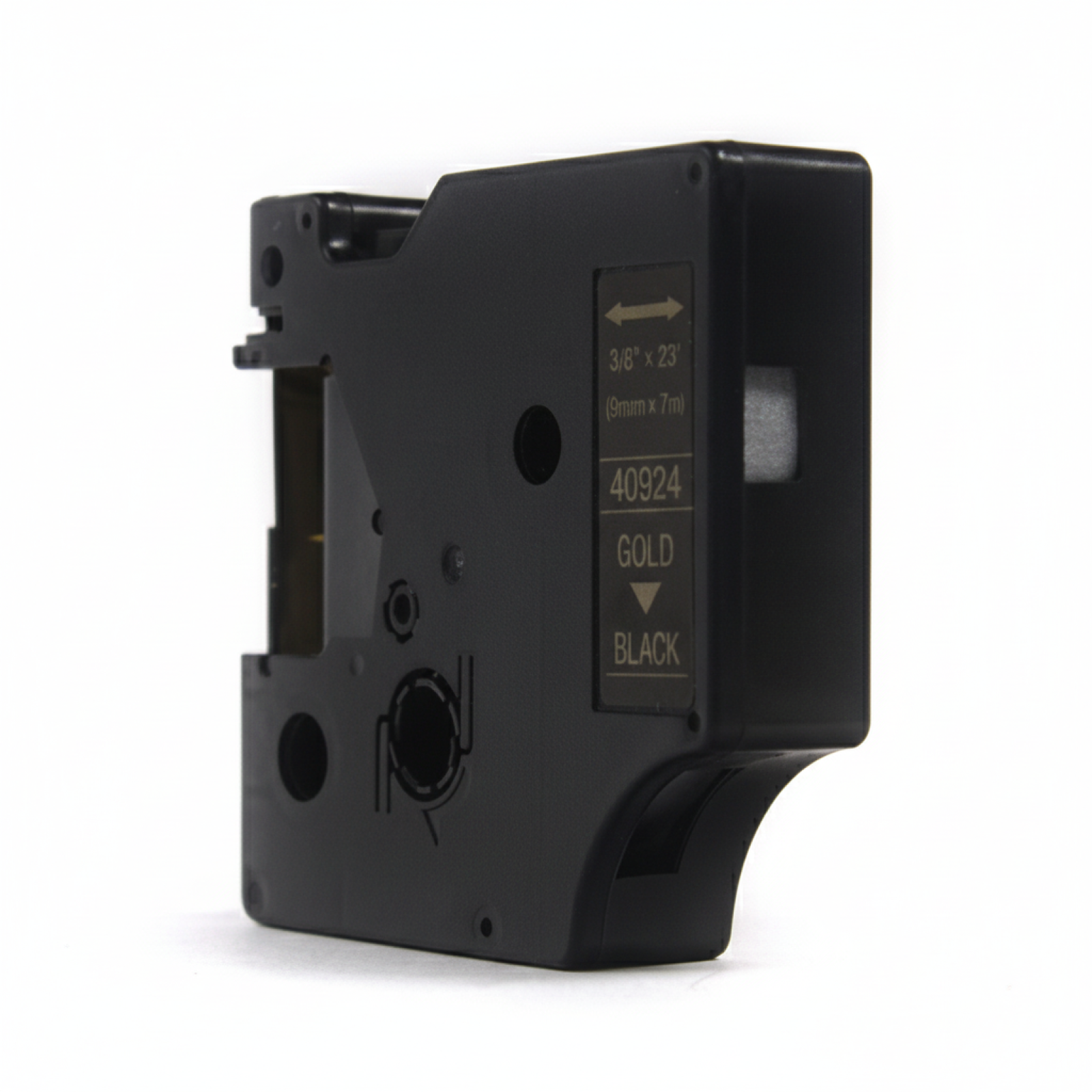 Compatible Ribbon D1-40924 for DYMO (D1-40924) (Black) (9 mm, 7 m, Black, Gold)