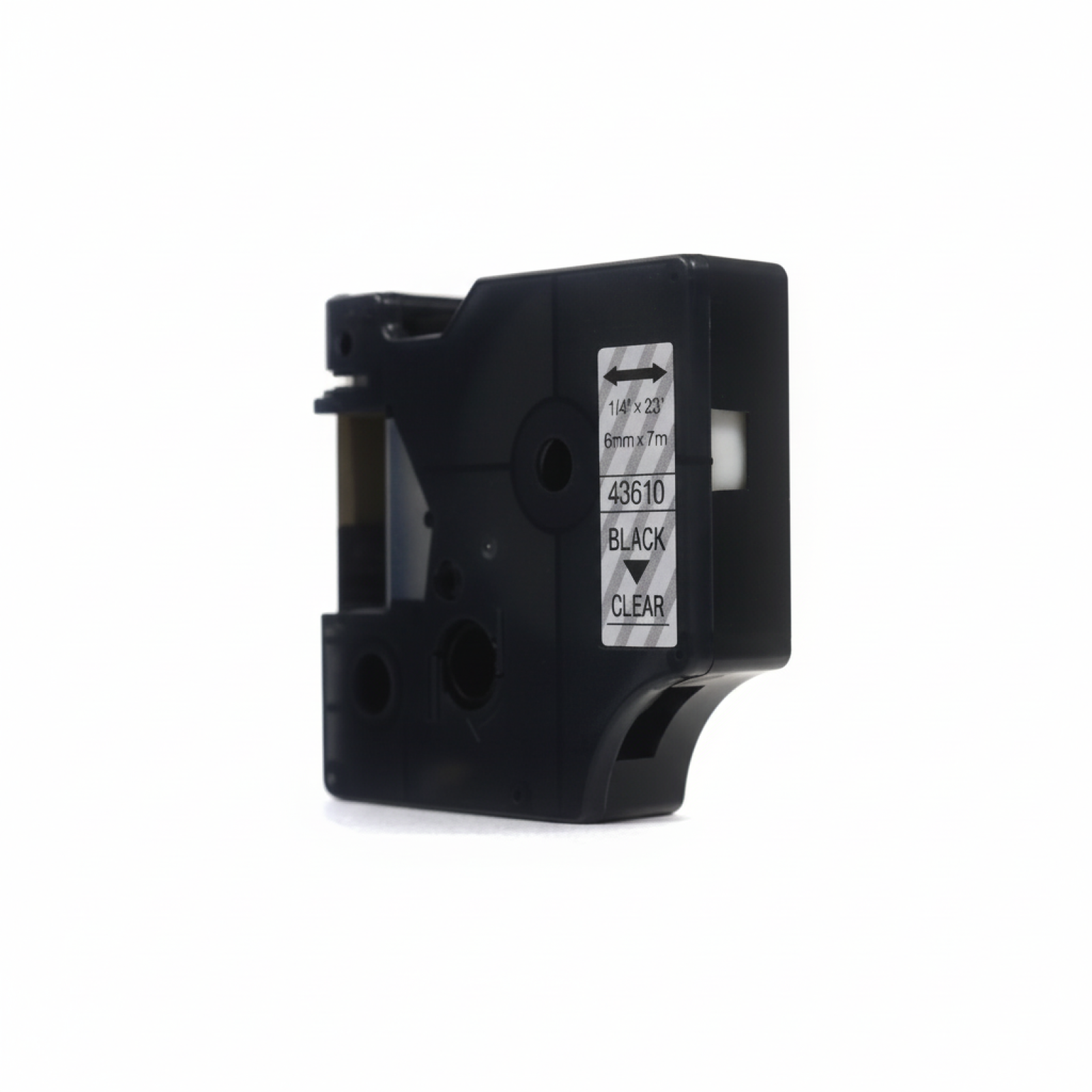 Compatible Ribbon D1-43610 for DYMO (D1-43610) (Transparent) (6 mm, 7 m, Transparent)