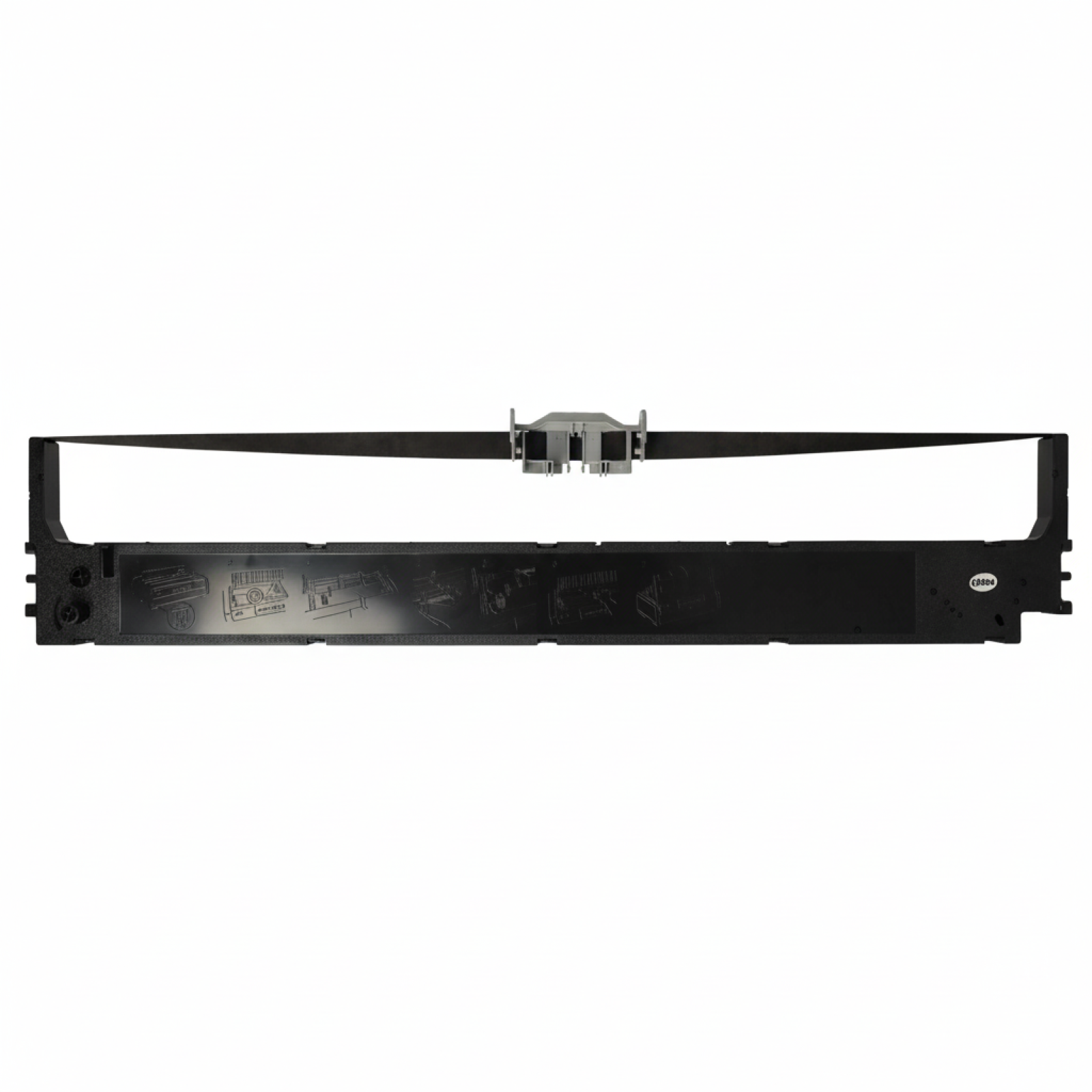 Compatible Ink Ribbon ML-3410 for Oki (9002308) (Black)