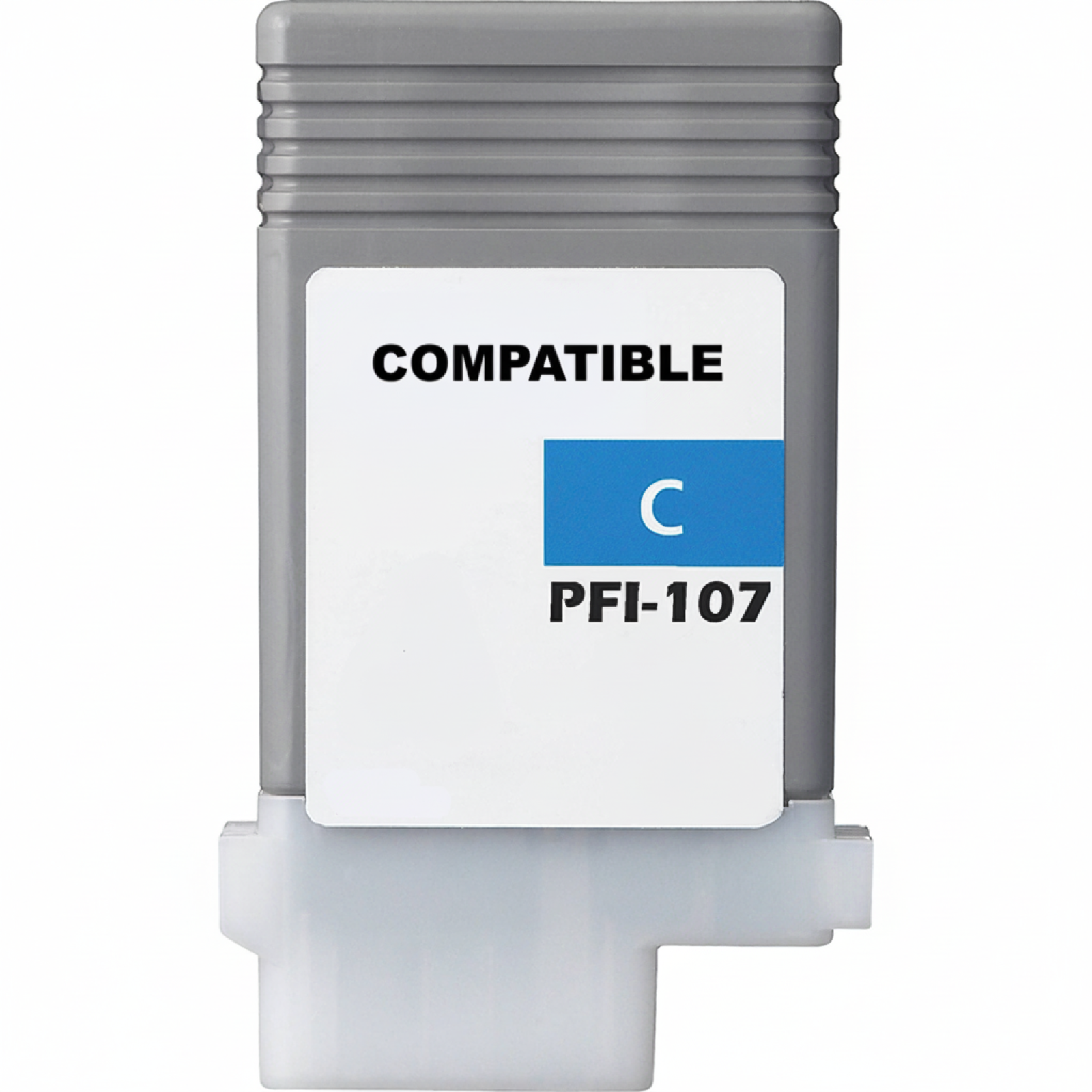 Compatible Ink Cartridge PFI-107C for Canon (6706B001) (Cyan)