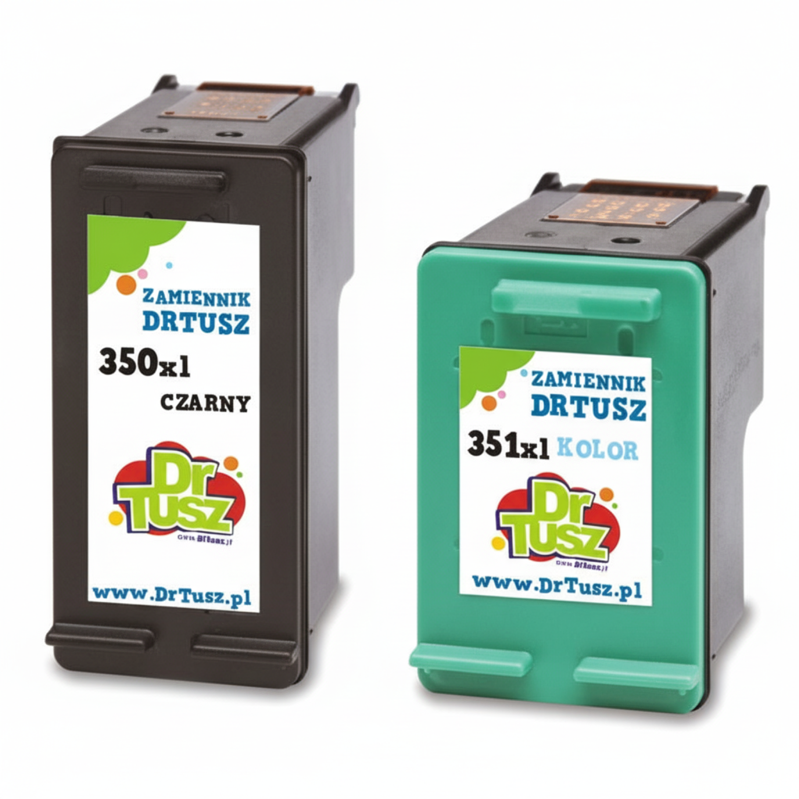Compatible Ink Cartridges 350 XL + 351 XL for HP (DT-AH-350XL K) (multi pack)