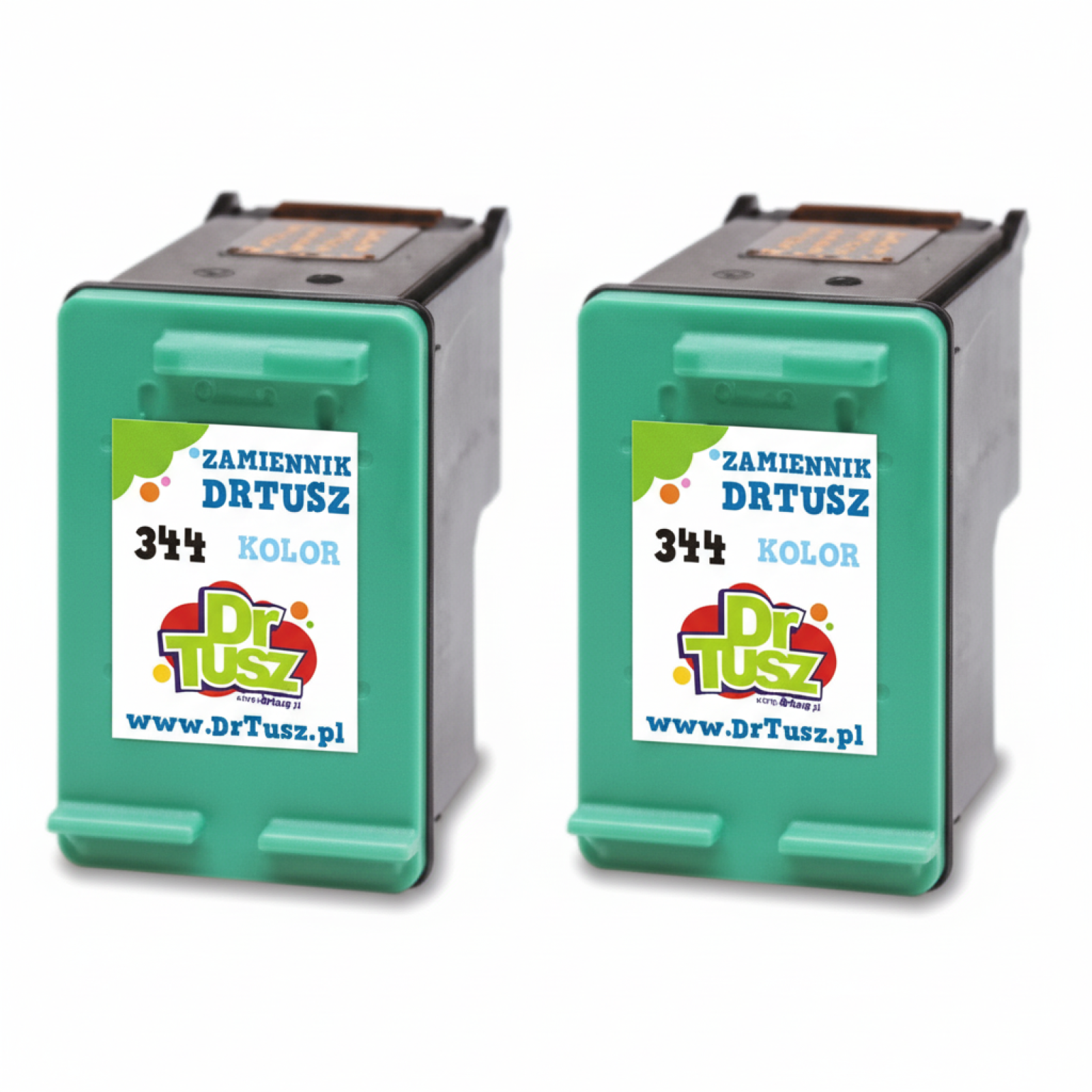 Compatible Ink Cartridges 344 for HP (C9505EE) (Color) (2-pack)