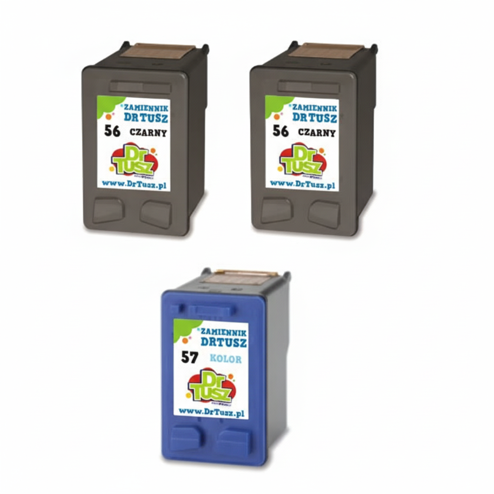Compatible Ink Cartridges 2x 56 + 57 for HP (SD399AE) (multi pack)