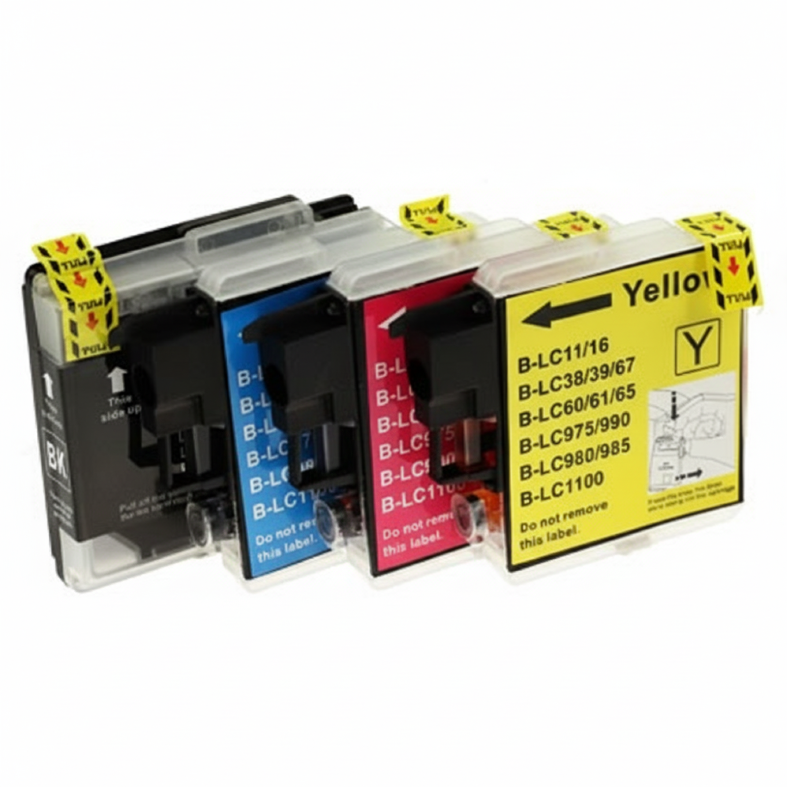 Compatible Ink Cartridges LC-980 CMYK for Brother (LC980VALBP) (multi pack)