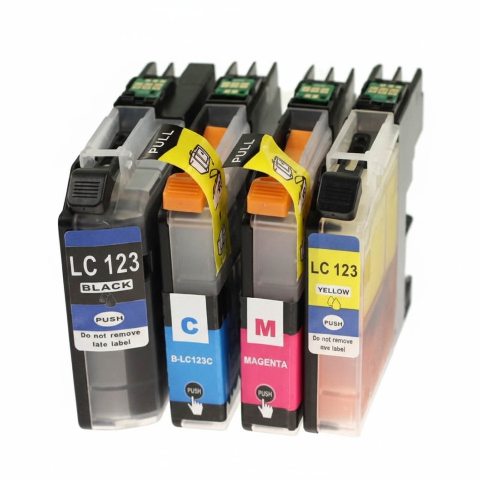 Compatible Ink Cartridges LC-123 CMYK for Brother (LC123VALBP) (multi pack)