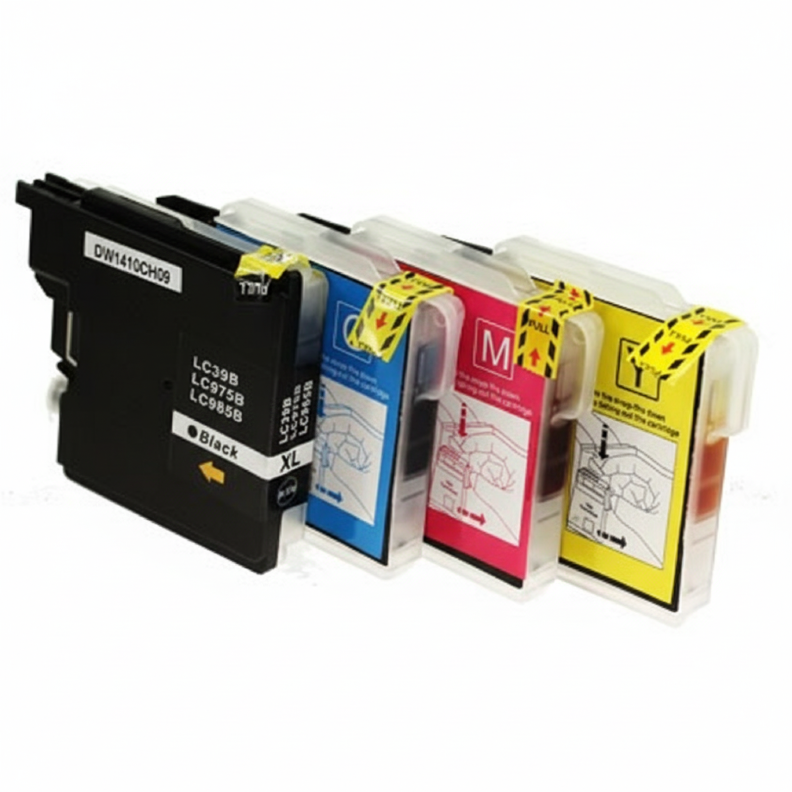 Compatible Ink Cartridges LC-985 CMYK for Brother (LC985VALBP) (multi pack)