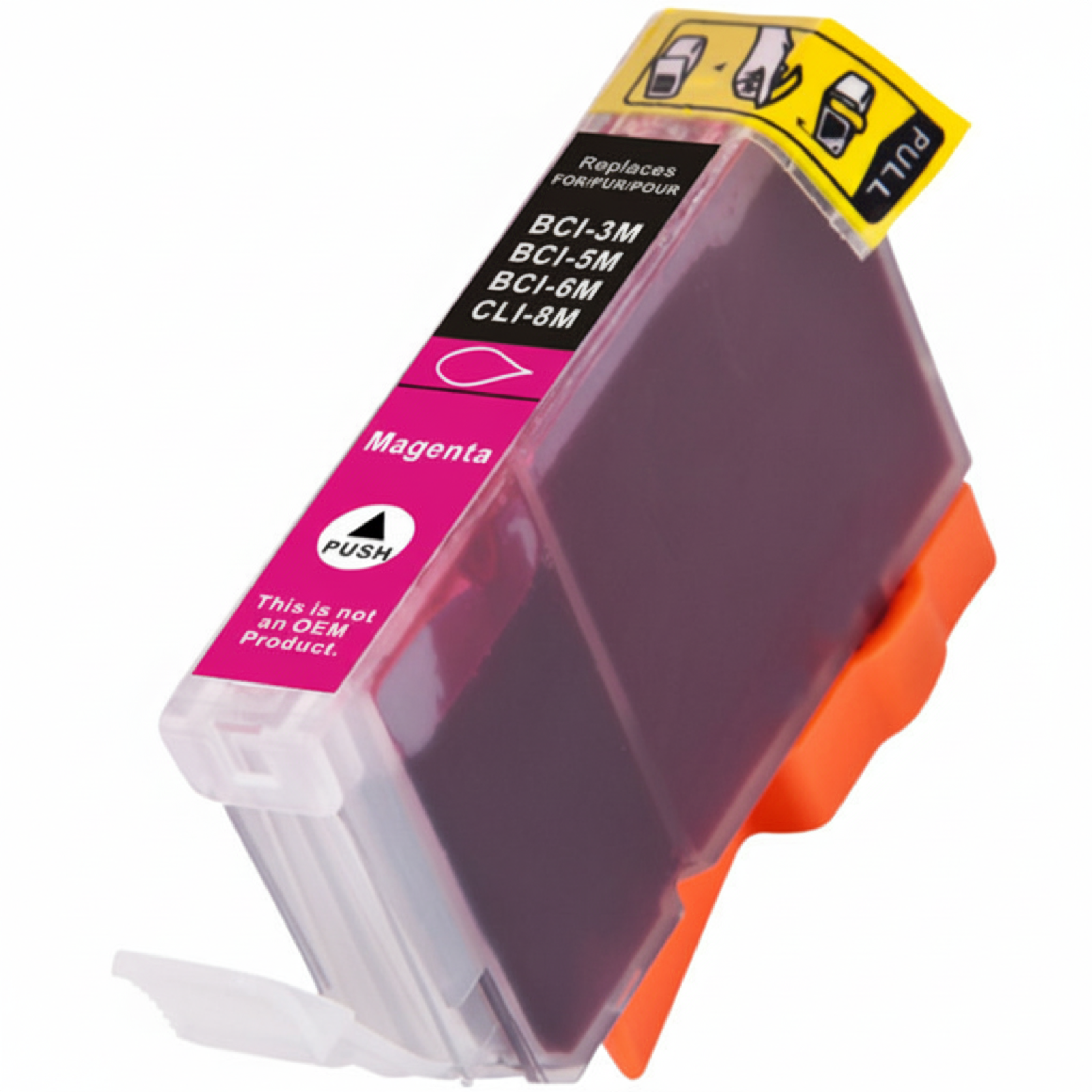 Compatible Ink Cartridge BCI-6 M for Canon (4707A002) (Magenta)