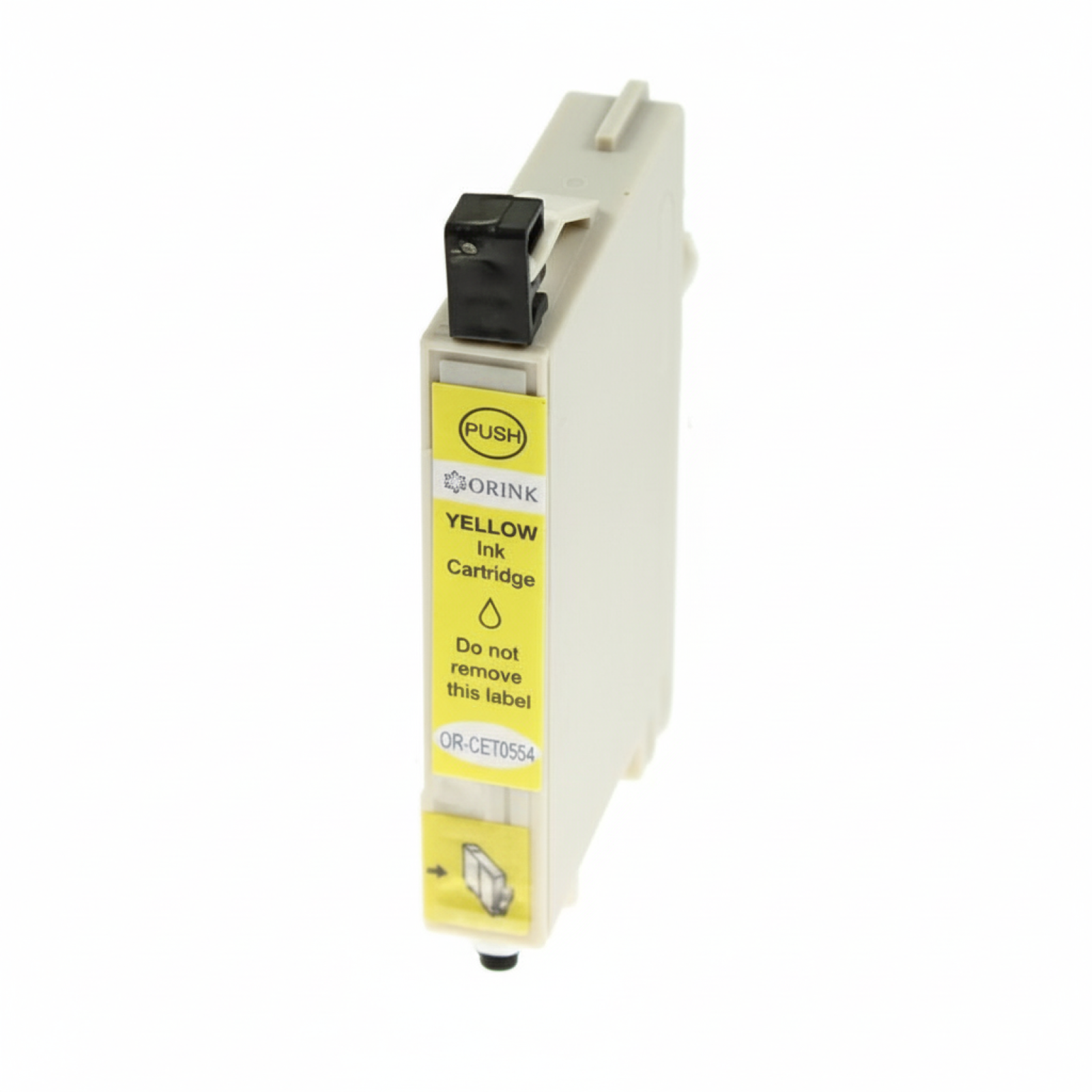 Compatible Ink Cartridge T0554 for Epson (C13T05544010) (Yellow)