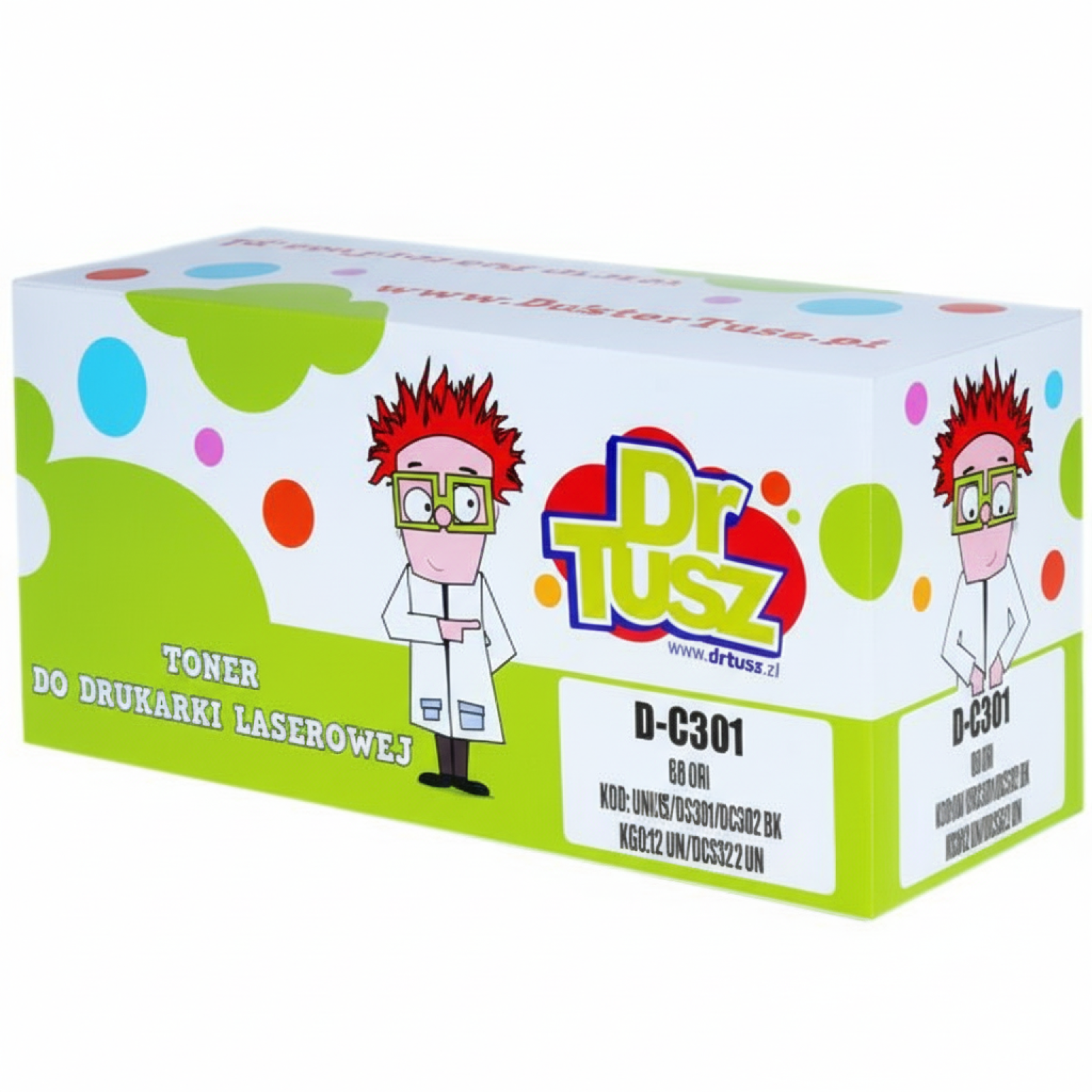 Compatible Toner C301 for Oki (44973536) (Black)