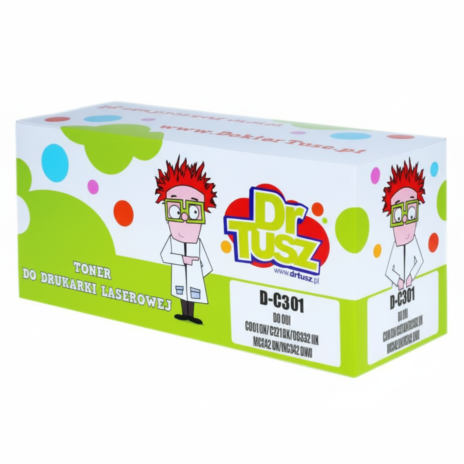 Compatible Toner C301 for Oki (44973535) (Cyan)