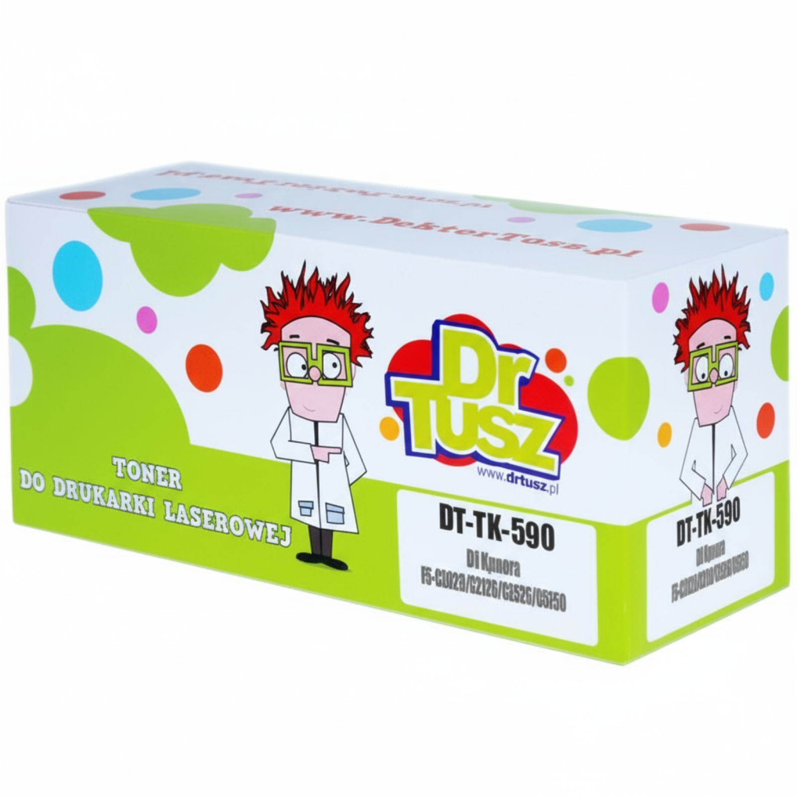 Compatible Toner TK-590C for Kyocera (1T02KVCNL0) (Cyan)