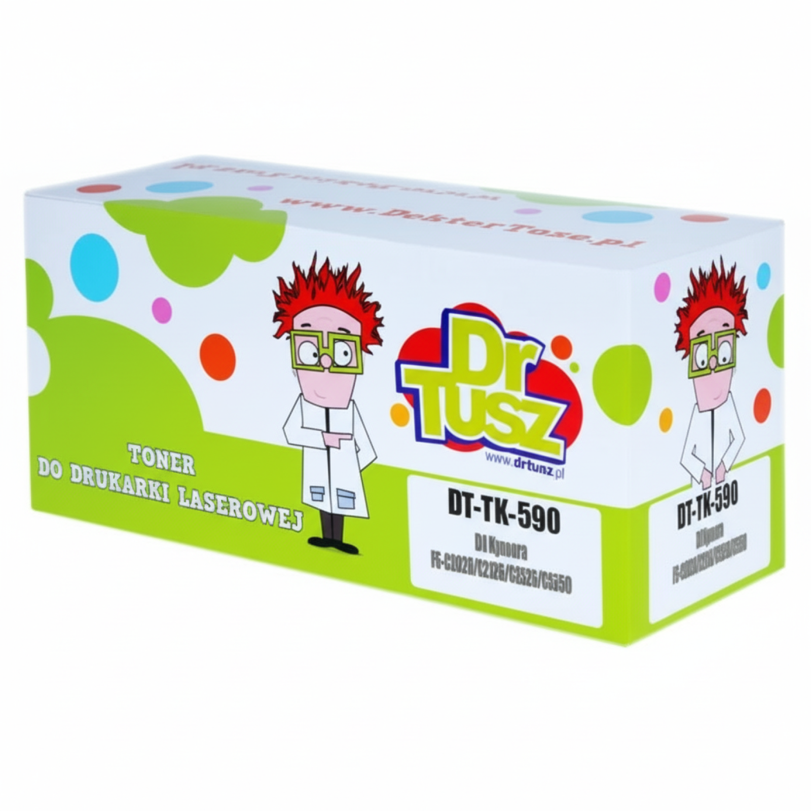 Compatible Toner TK-590M for Kyocera (1T02KVBNL0) (Magenta)