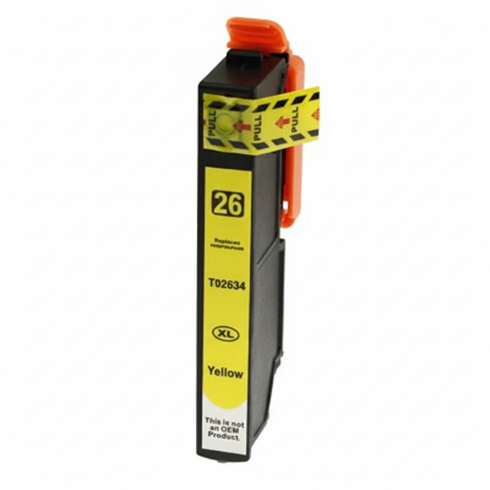 Compatible Ink Cartridge T2634 for Epson (C13T26344010) (Yellow)