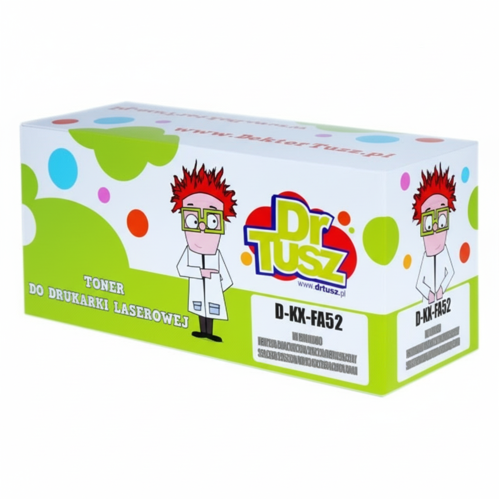 Compatible Ink Films KX-FA52E for Panasonic (KXFA52E) (Black) (2-pack)