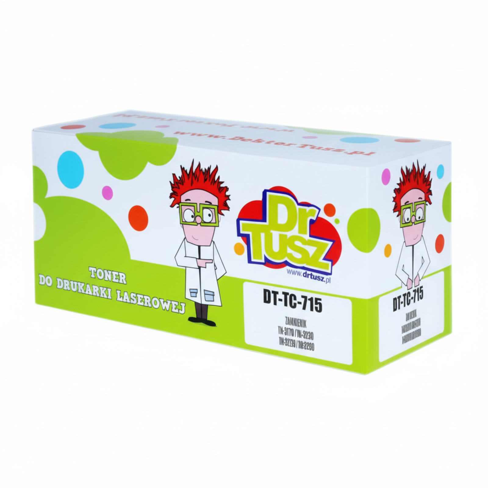 Compatible Toner CRG-715 for Canon (1976B002AA) (Black)