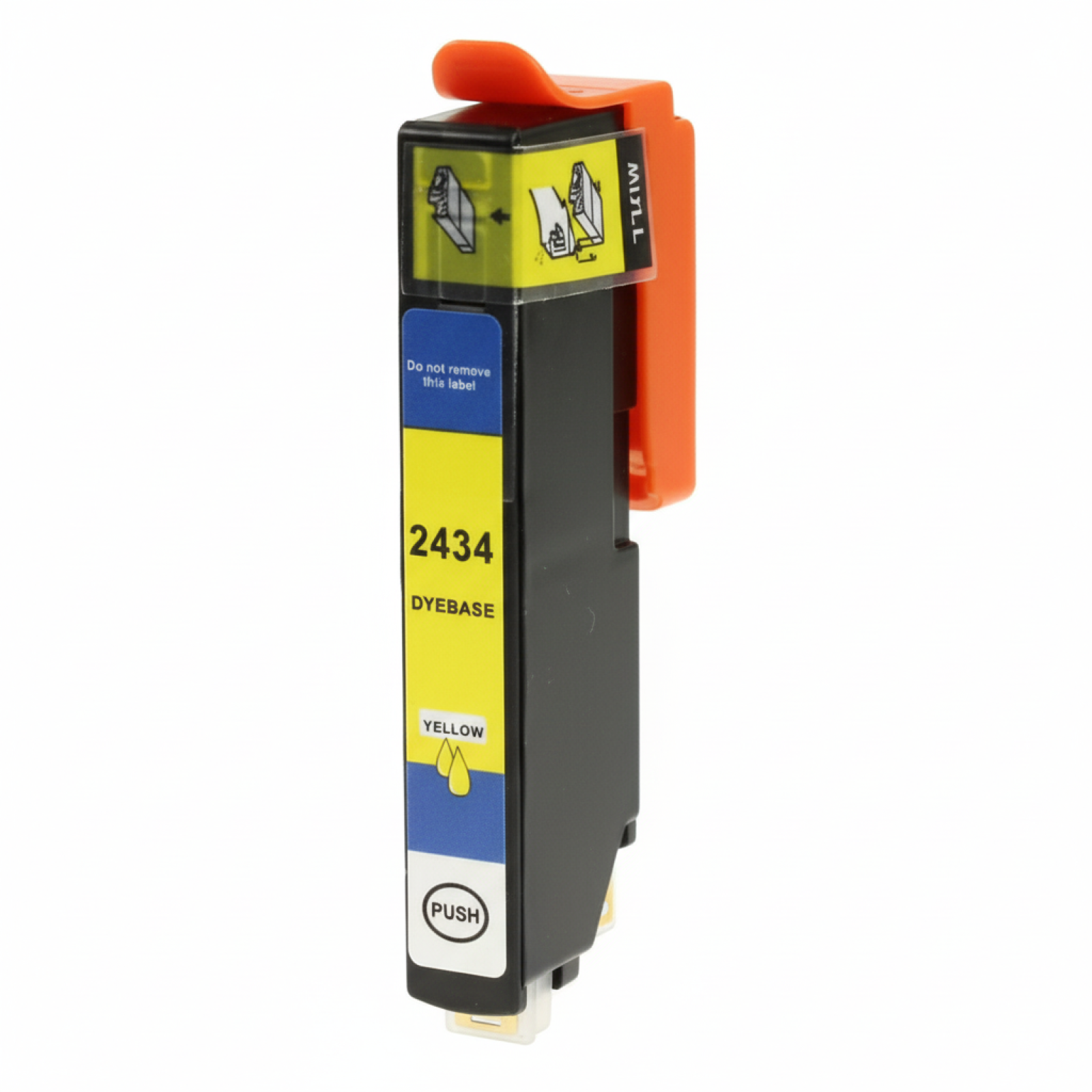 Compatible Ink Cartridge T2434 for Epson (C13T24344010) (Yellow)