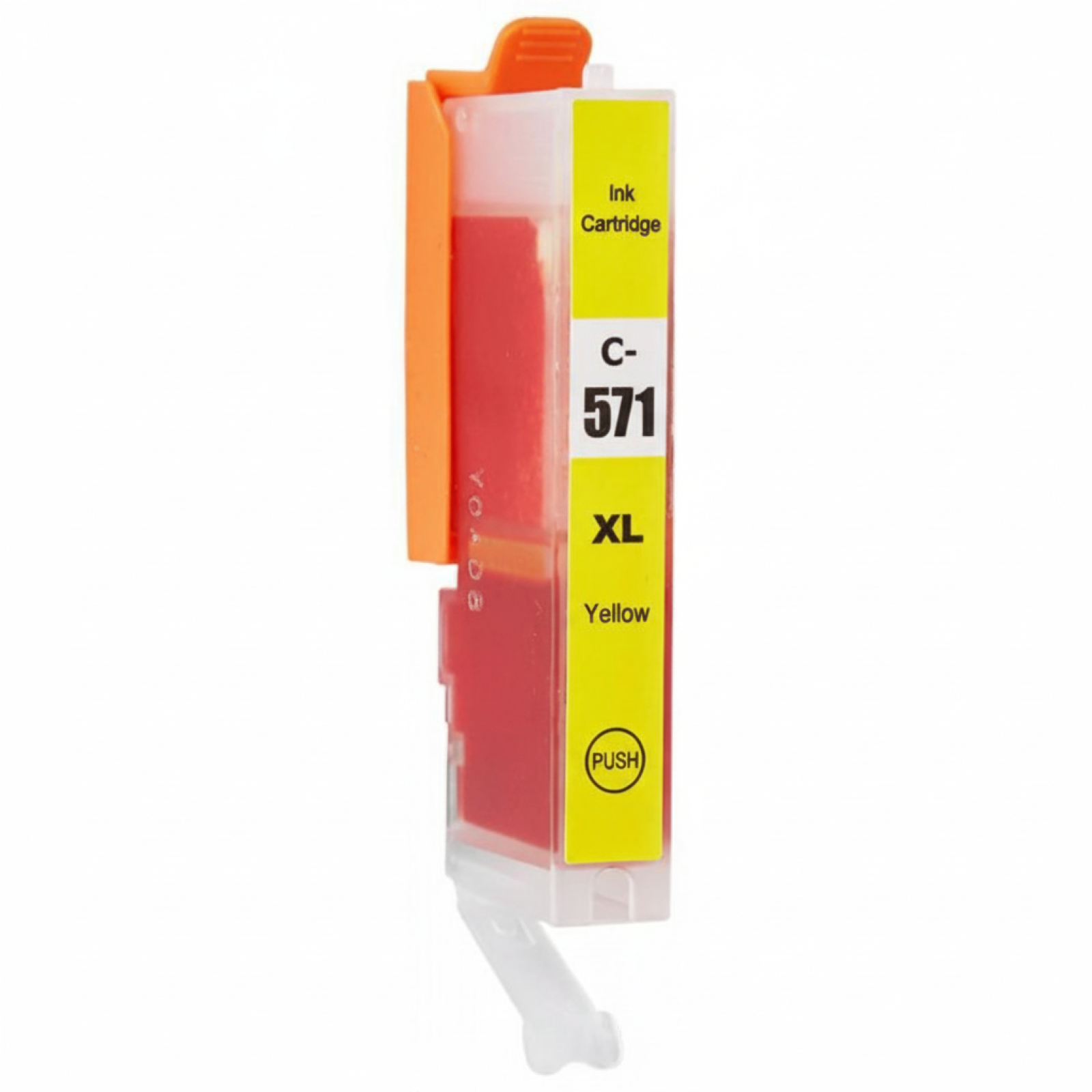 Compatible Ink Cartridge CLI-571 Y for Canon (0388C001) (Yellow)