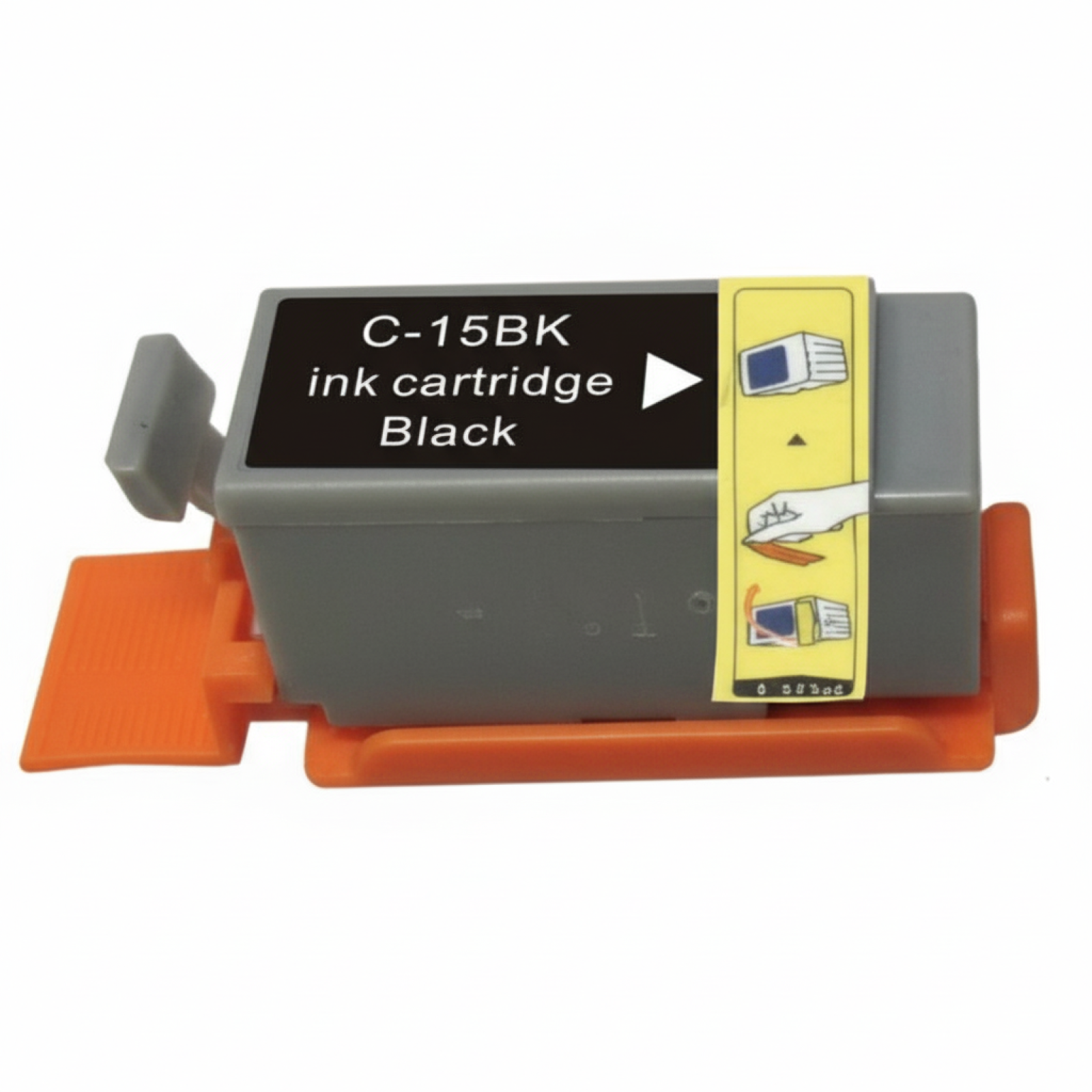 Compatible Ink Cartridge BCI-15 BK for Canon (8190A002AA) (Black)