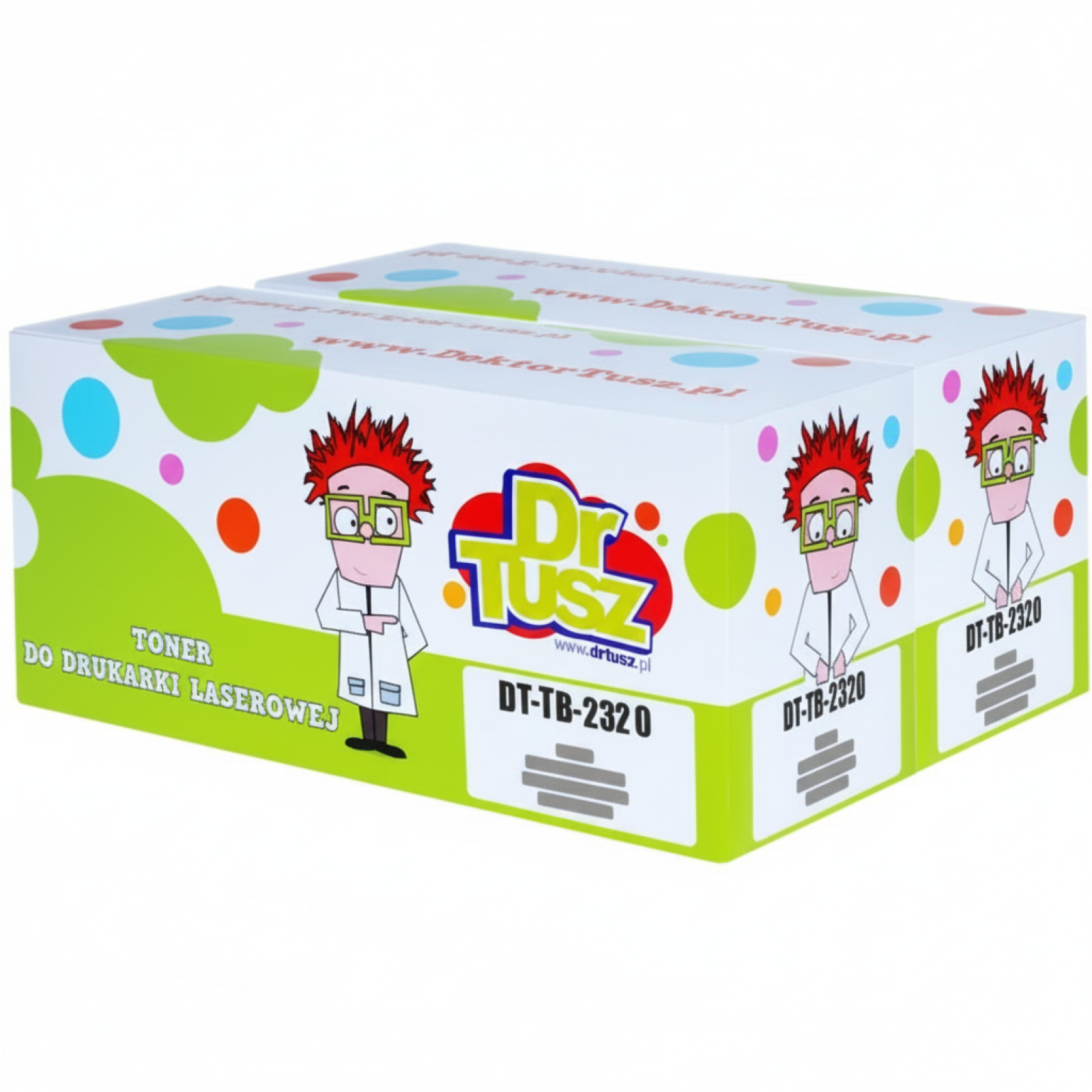 Compatible Toners TN-2320 for Brother (TN2320D) (Black) (2-pack)