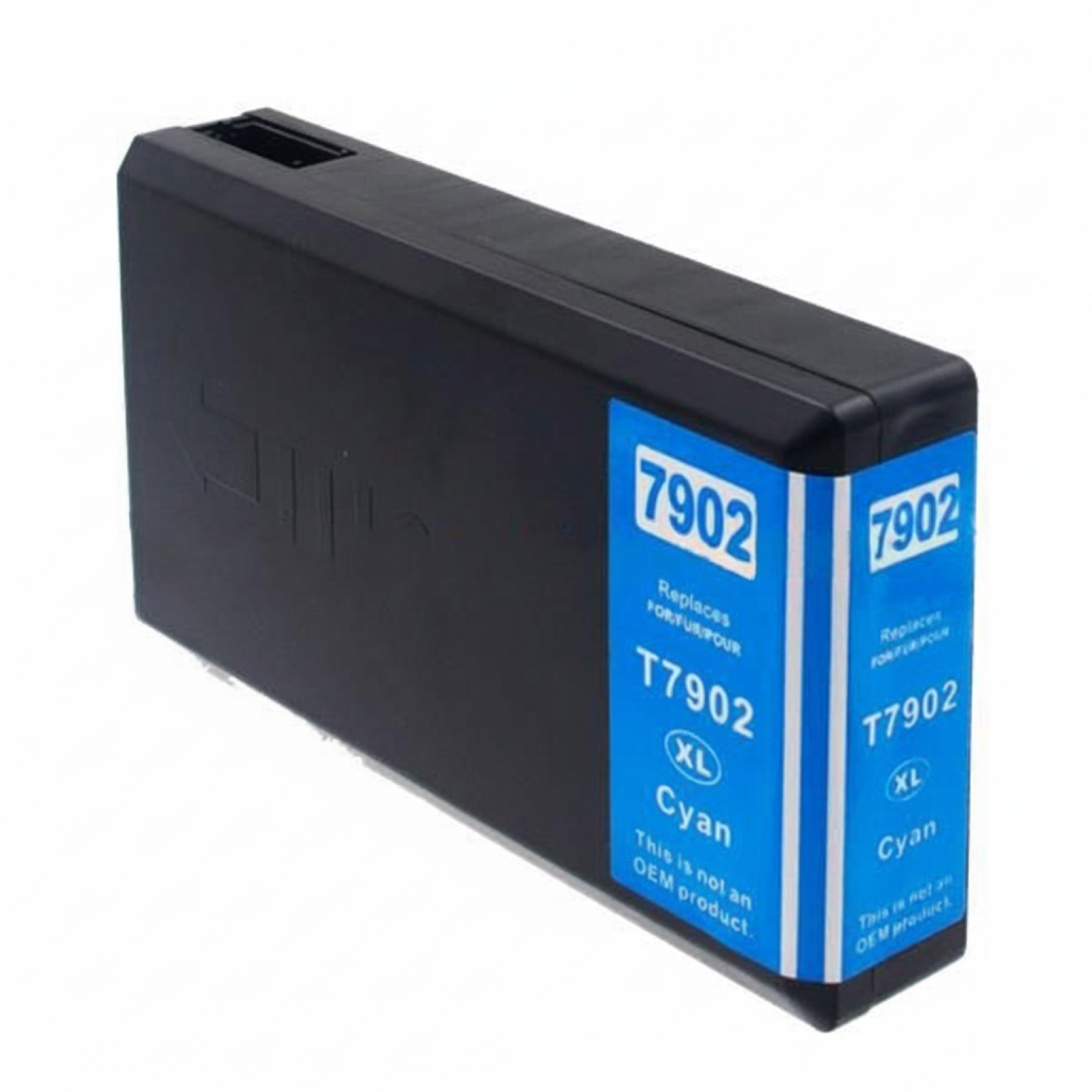 Compatible Ink Cartridge T7902 for Epson (C13T79024010) (Cyan)