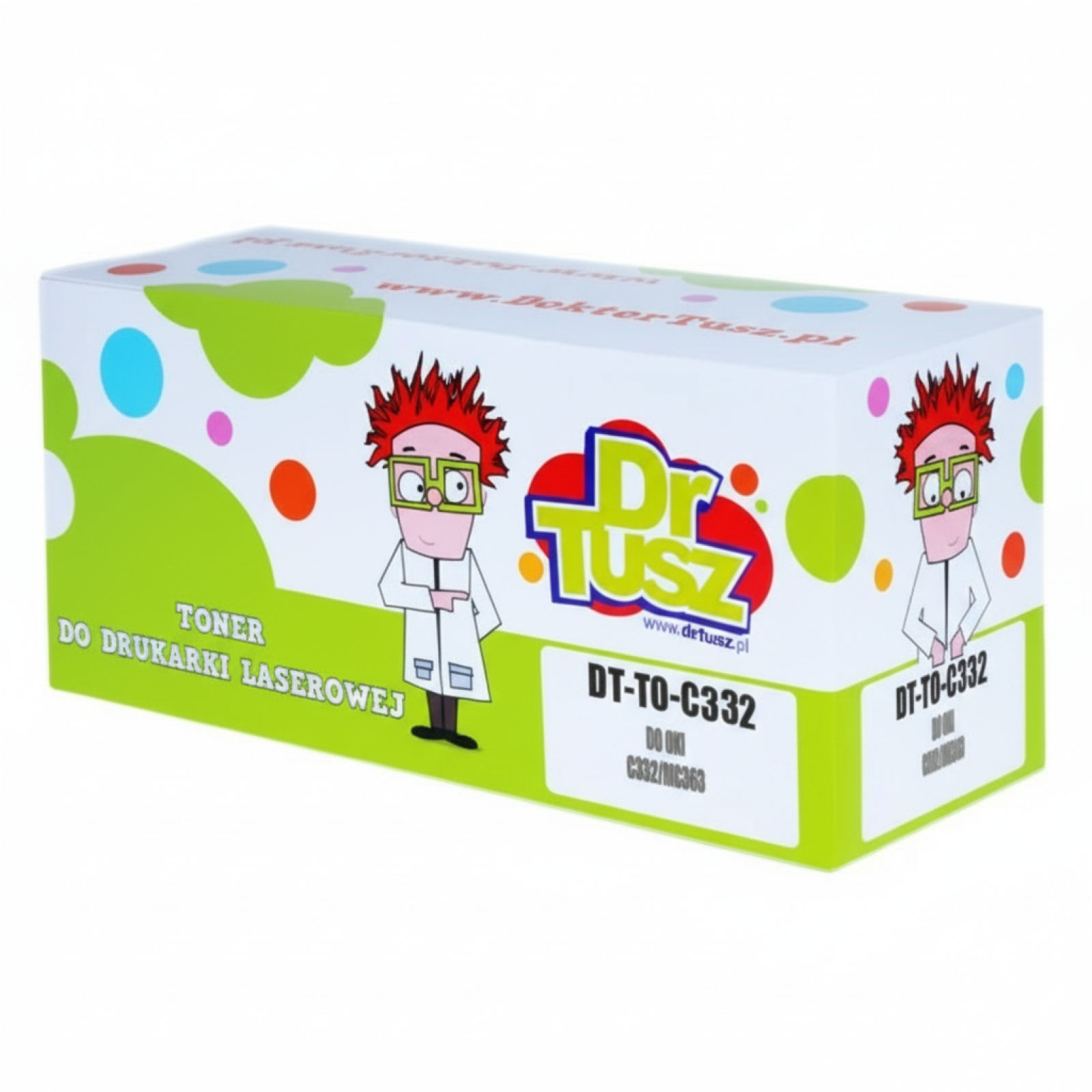 Compatible Toner C332 MC363 for Oki (46508709) (Yellow)