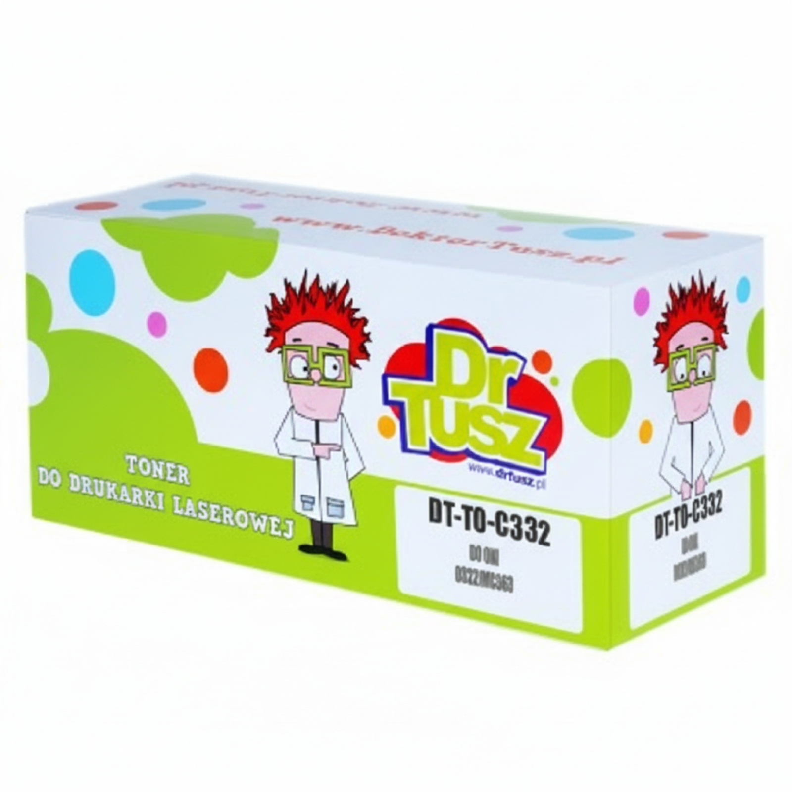 Compatible Toner C332 MC363 for Oki (46508710) (Magenta)