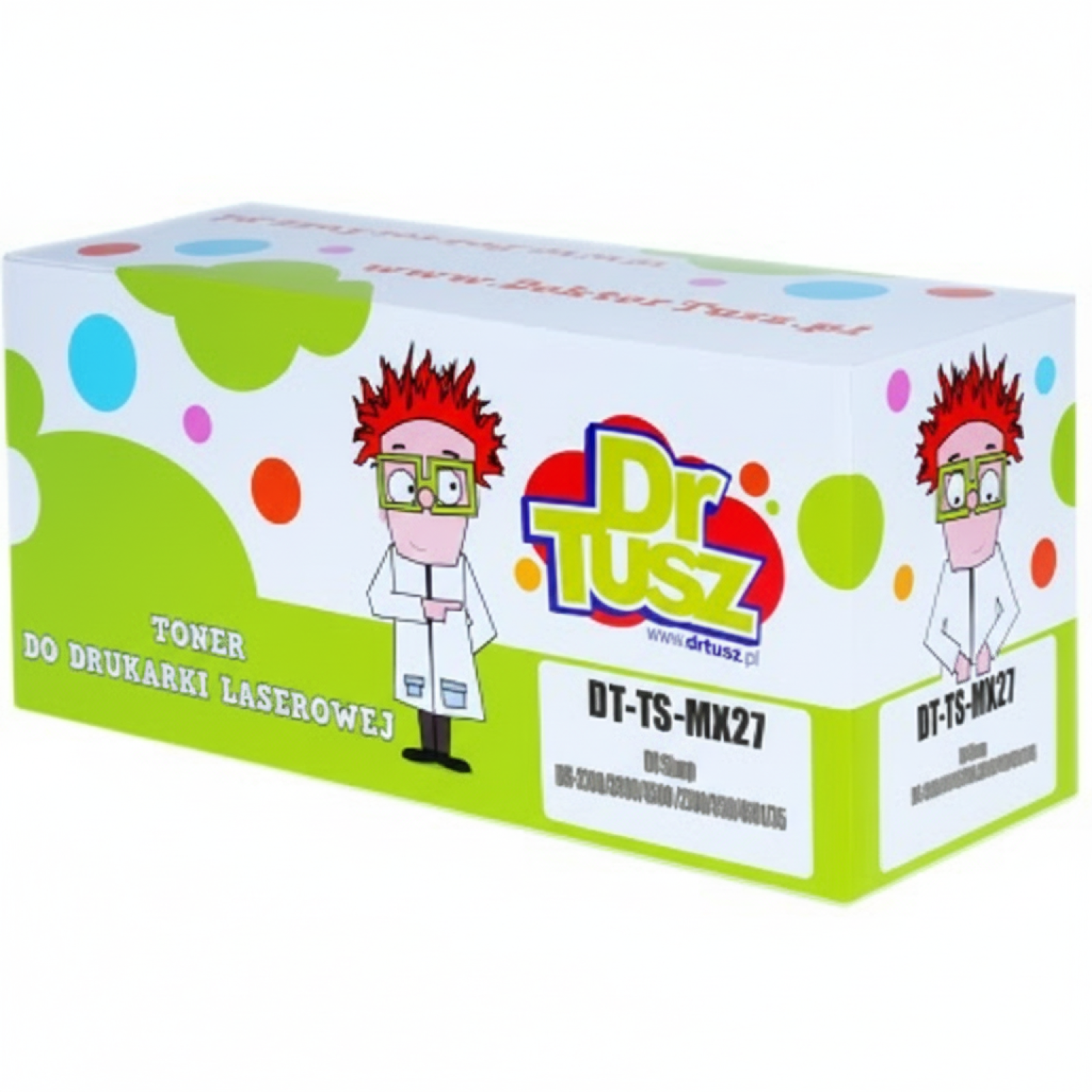 Compatible Toner MX-27GTCA for Sharp (MX27GTCA) (Cyan)