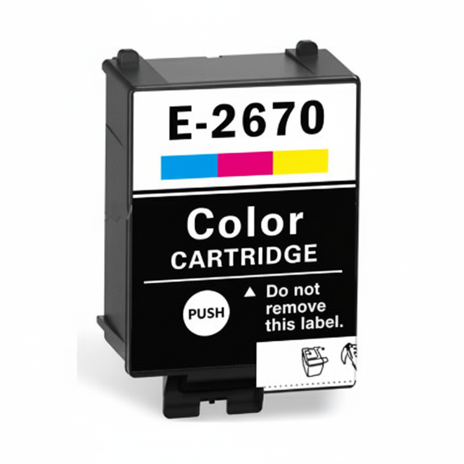 Compatible Ink Cartridge T2670 for Epson (C13T26704010) (Color)