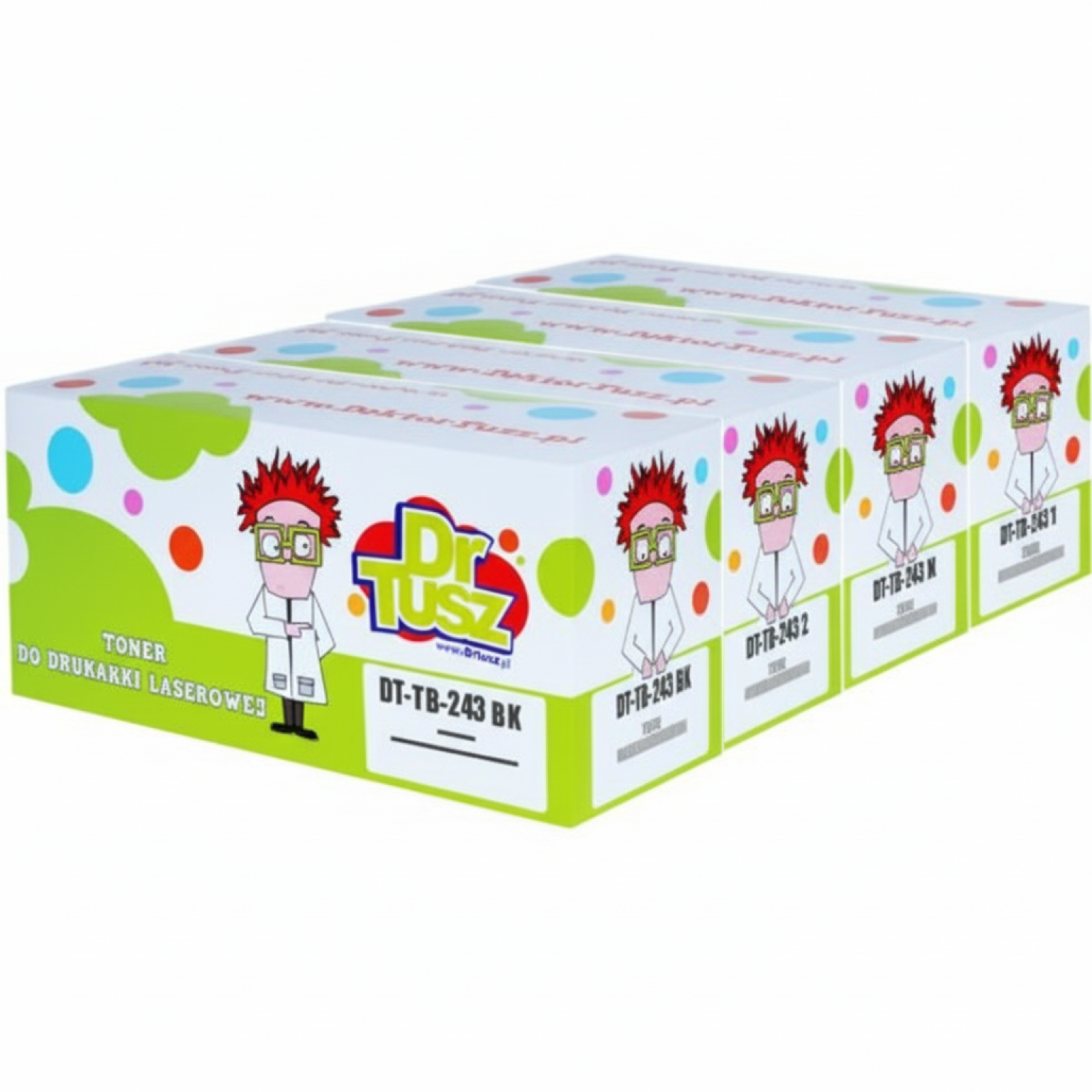 Compatible Toners TN-243 CMYK for Brother (TN243CMYK) (multi pack)