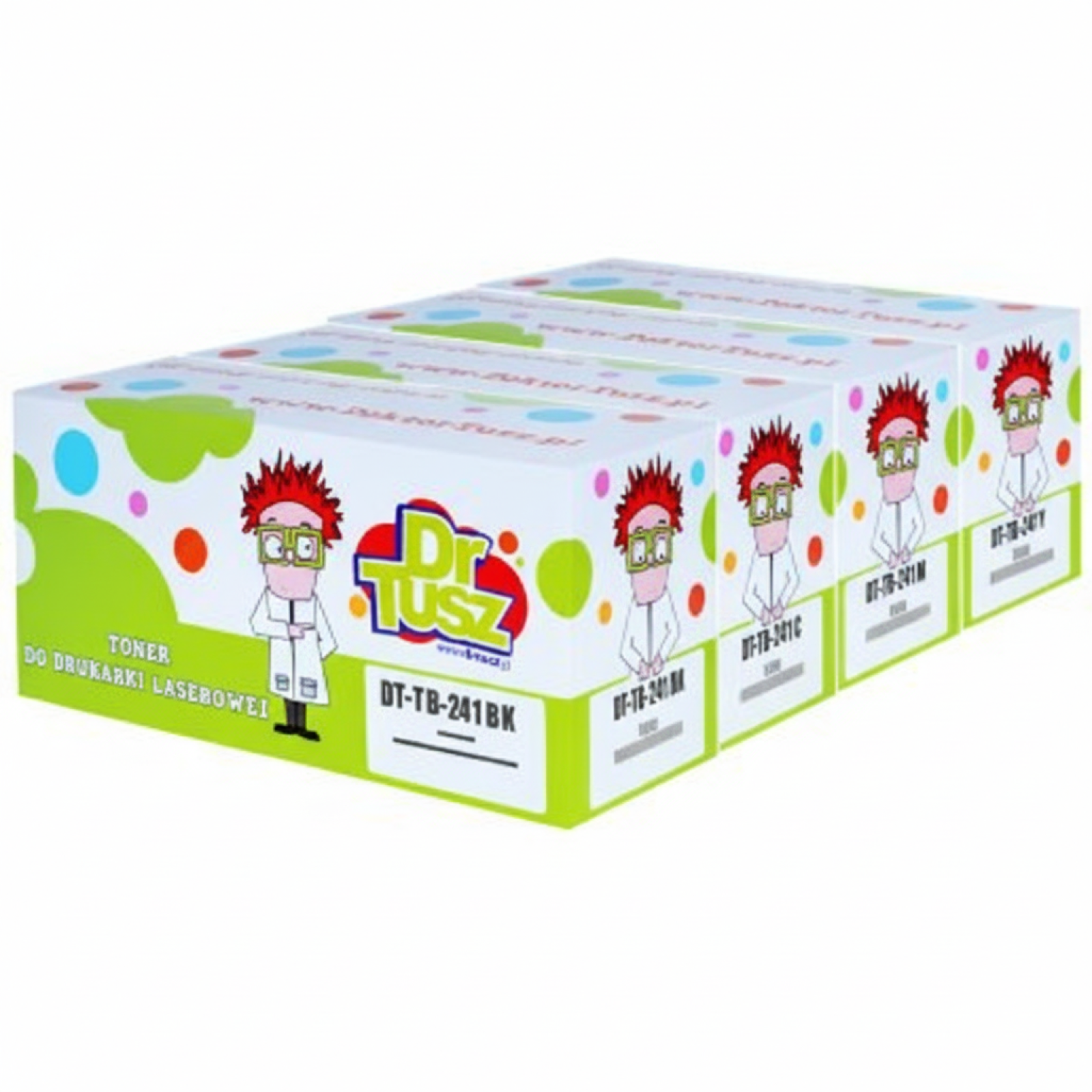 Compatible Toners TN-241 CMYK for Brother (TN-241CMYK) (multi pack)