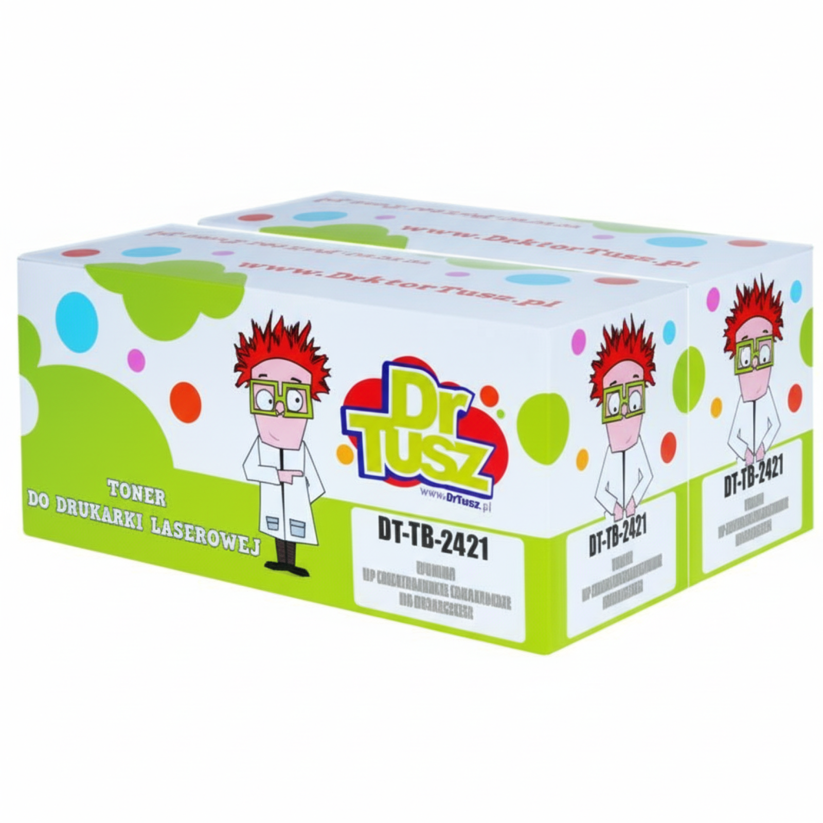 Compatible Toner + Drum Unit (TN-2421 + DR-2401) for Brother (DT-TBB-2421) (Black) (set)