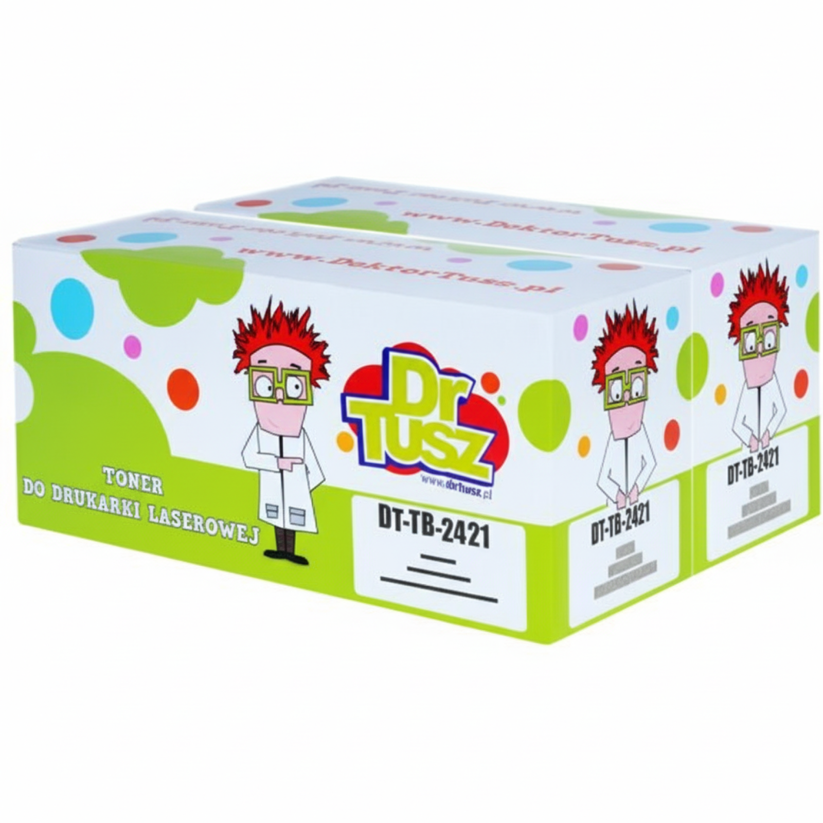 Compatible Toners TN-2421 for Brother (TN-2421D) (Black) (2-pack)