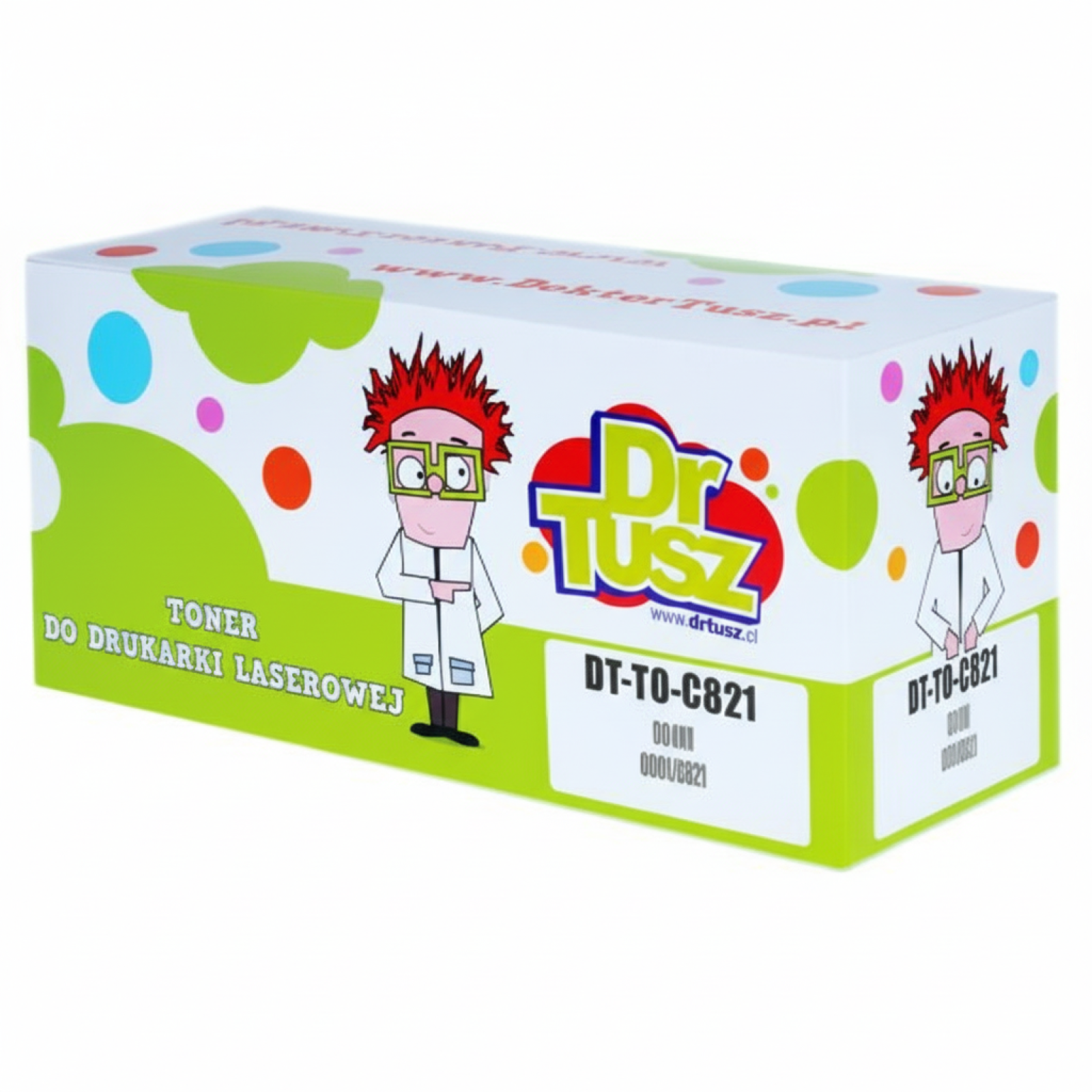 Compatible Toner C801 821 for Oki (44643004) (Black)