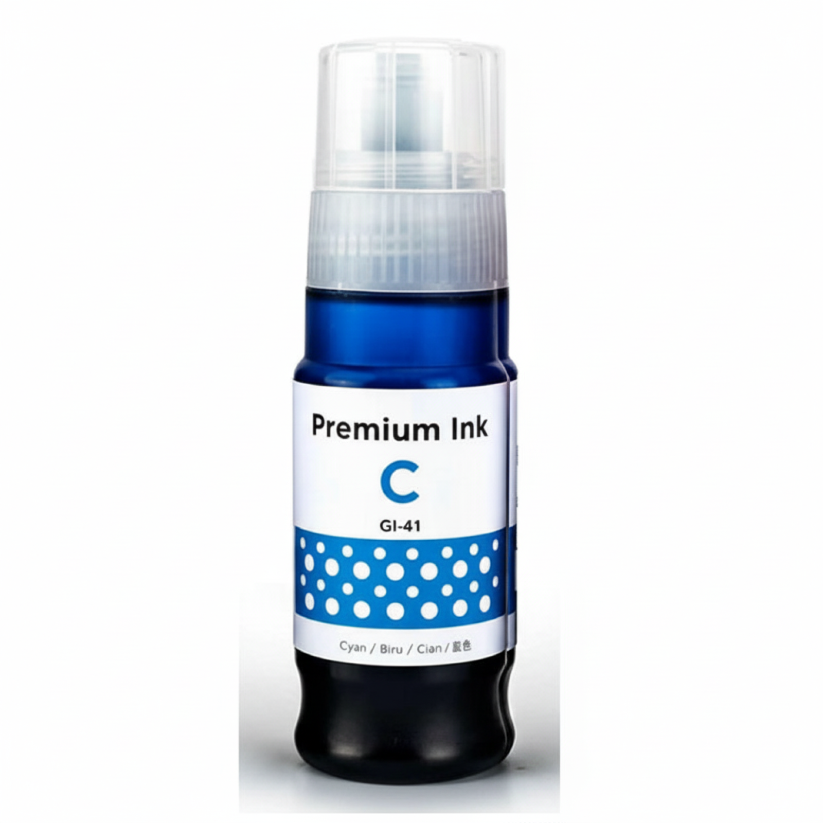 Compatible Ink Cartridge GI-41 C for Canon (4543C001) (Cyan)