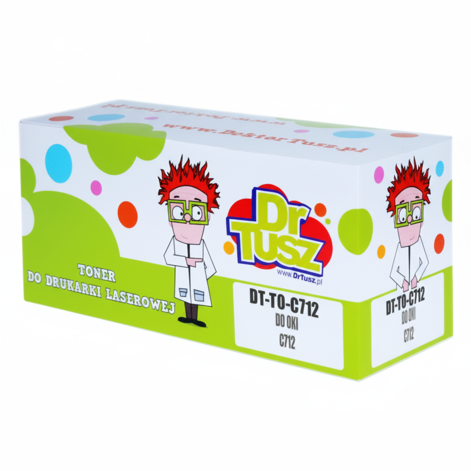 Compatible Toner C712 for Oki (46507616) (Black)