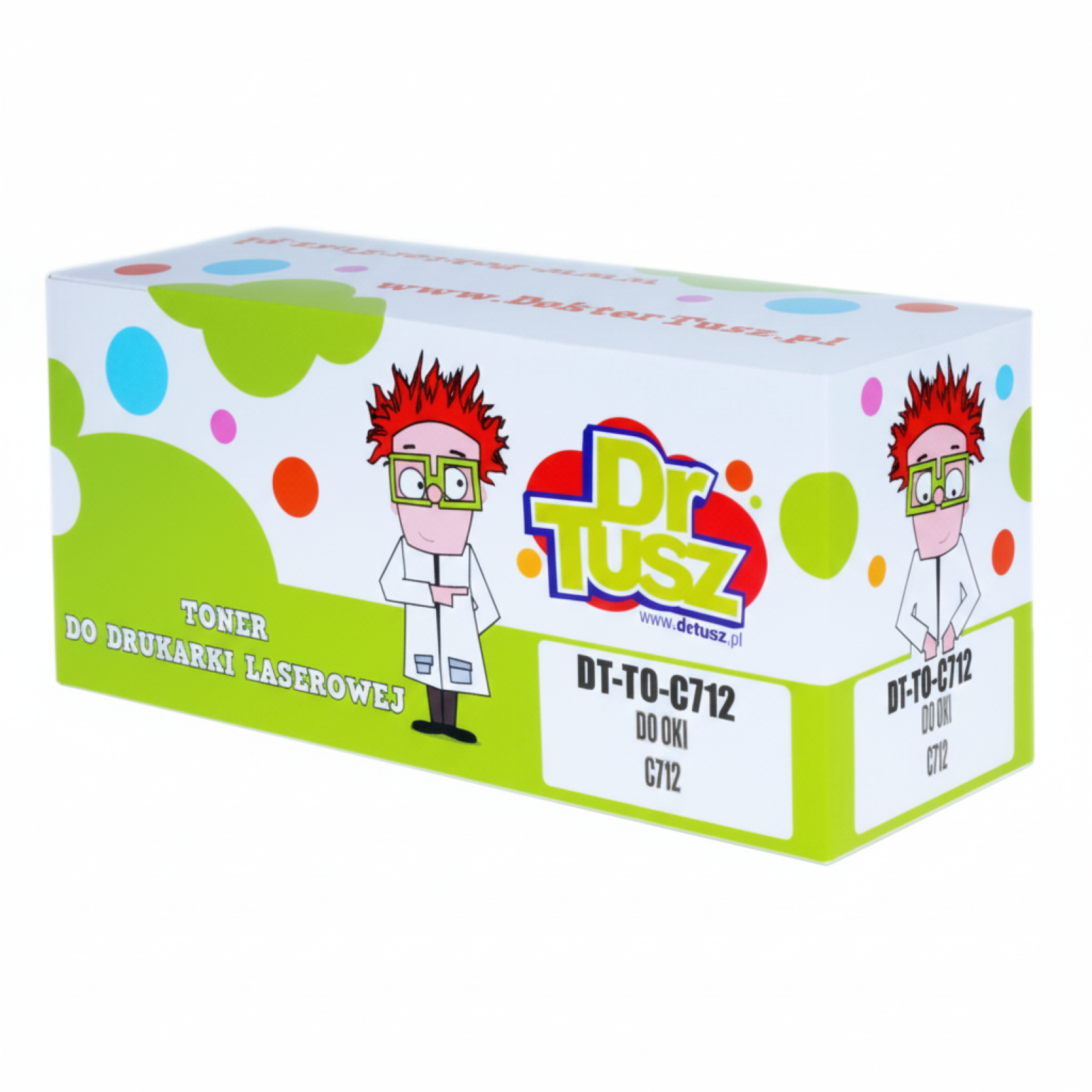 Compatible Toner C712 for Oki (46507613) (Yellow)