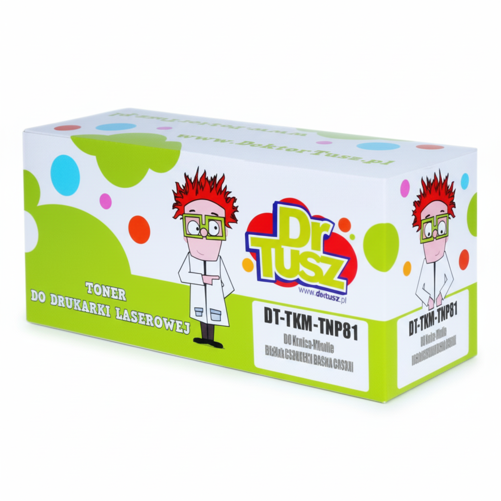 Compatible Toner TNP-81C for KM (AAJW451) (Cyan)