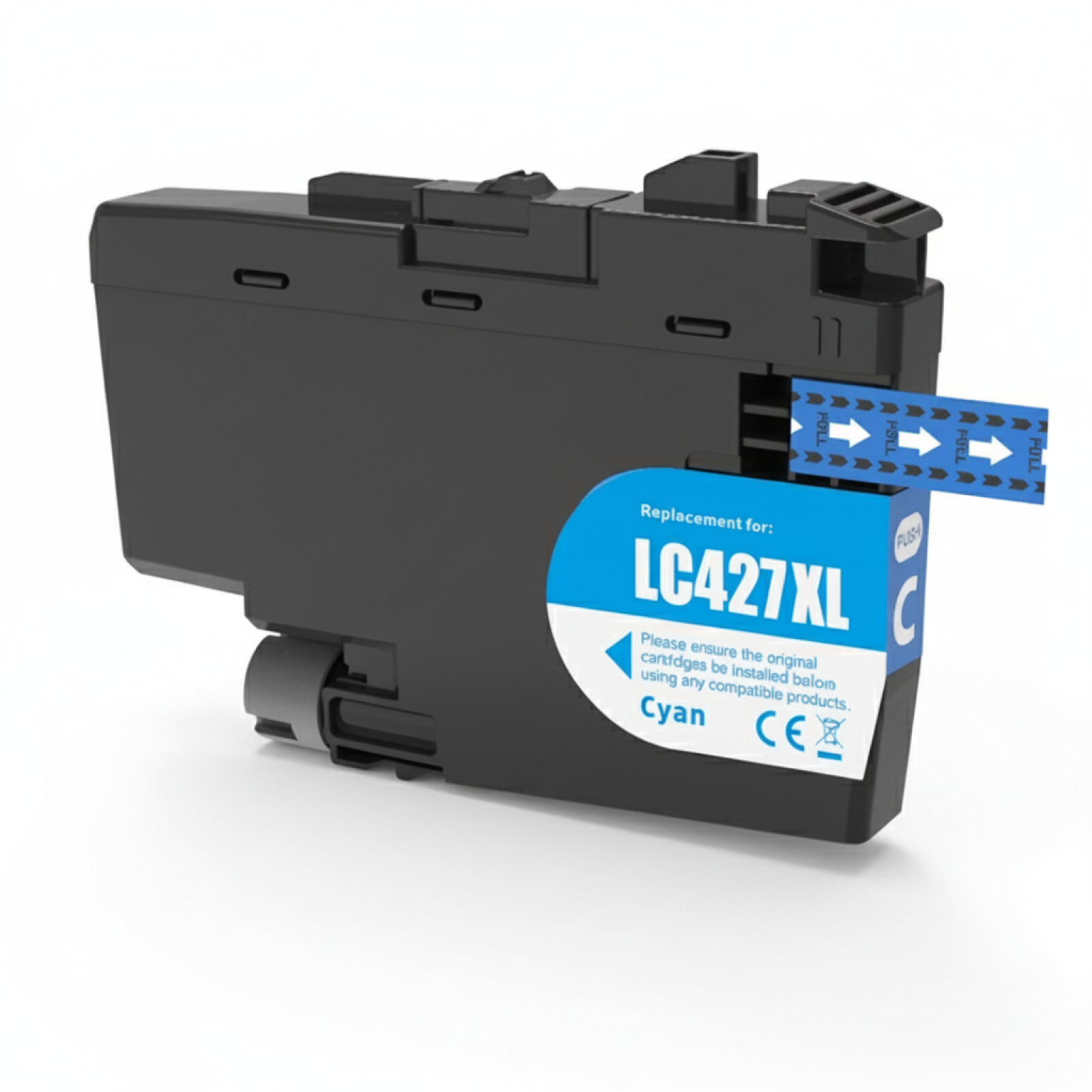 Compatible Ink Cartridge LC-427 XL C for Brother (LC427XLC) (Cyan)