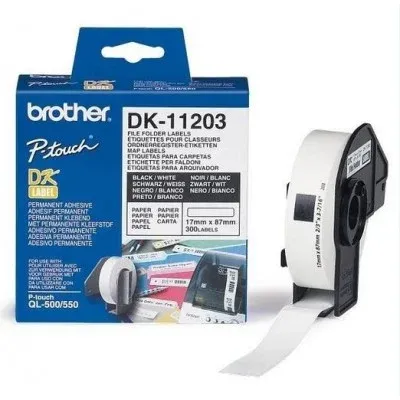 Original OEM Label Brother DK-11203 (DK-11203) (White)