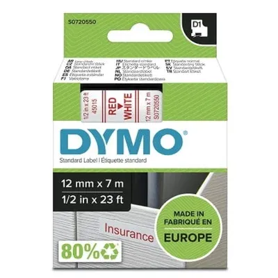 Original OEM Ink Ribbon DYMO D1-45015 (D1-45015) (White) (12 mm, 7 m)